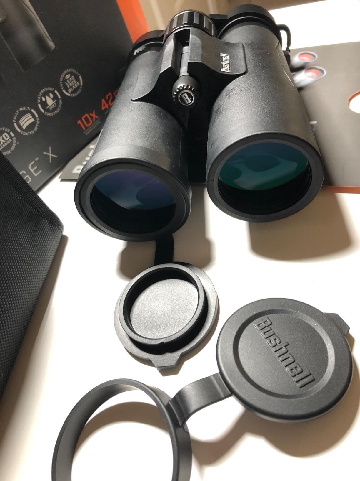 Bushnell Engage X 10x42mm Binoculars, IPX7 Waterproof and Lightweight Binoculars for Hunting, Travel, and Camping customer photo 1