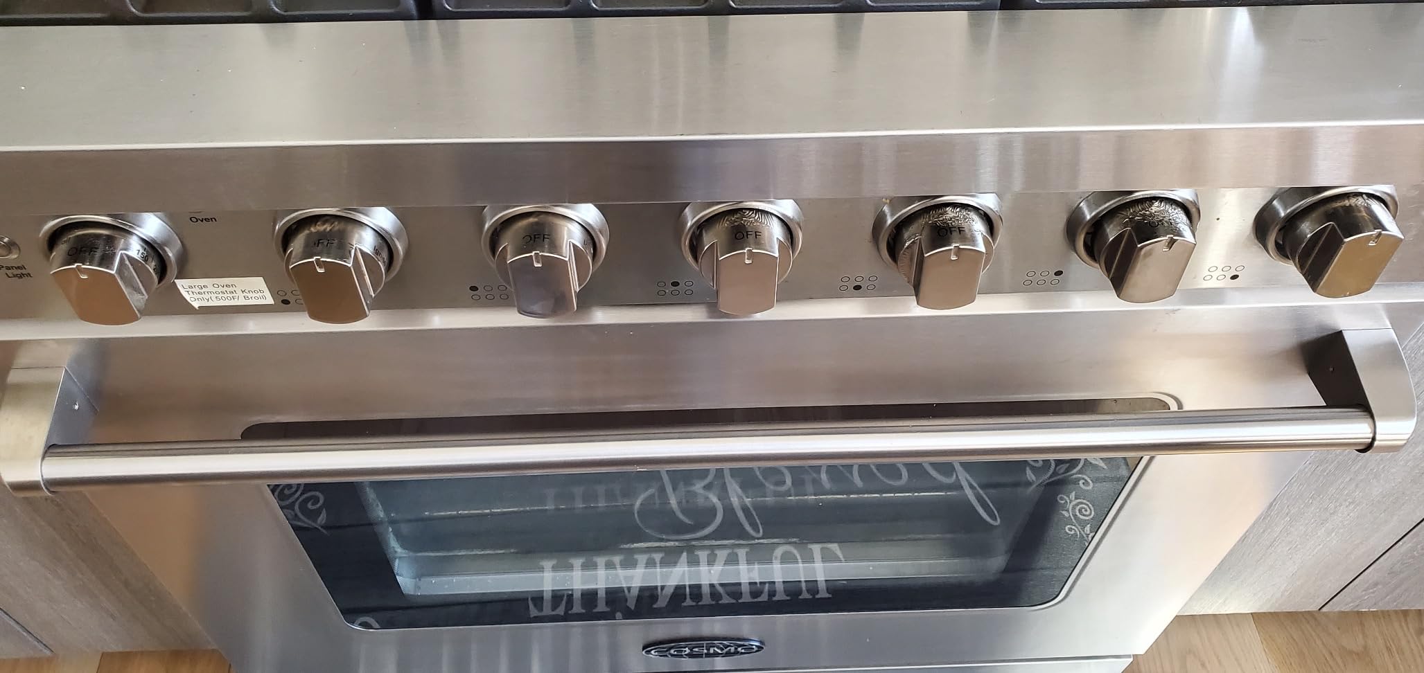30 in. Haven Coll 4.8 cu ft 5 Burner Gas Range, Convection, Stainless Steel customer photo 2