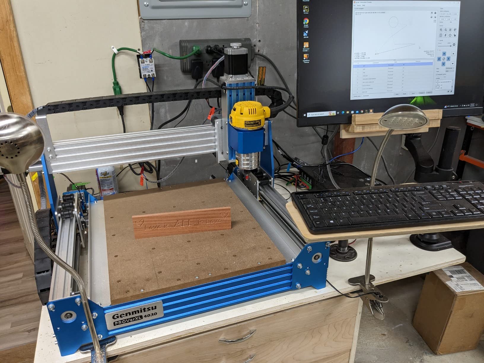 Genmitsu PROVerXL 4030 CNC Router Machine for Wood & Metal customer photo 2