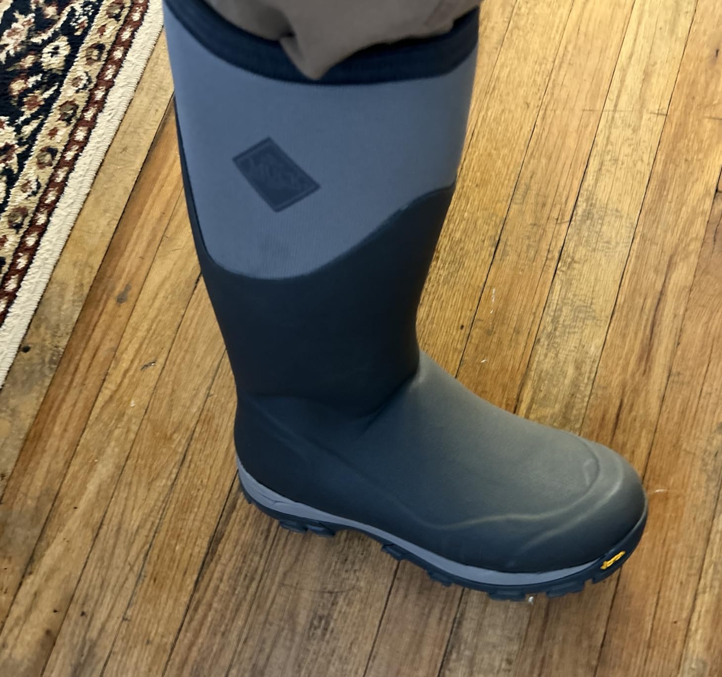 Muck Boot Men's Arctic Ice Tall Boot + Vibram Arctic Grip A.T. customer photo 2
