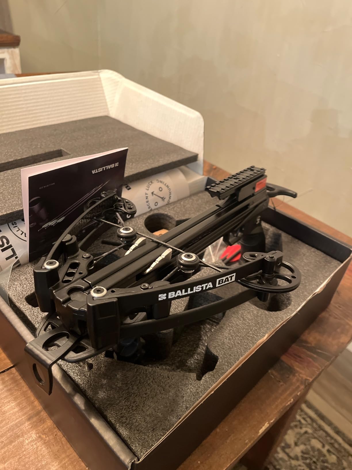 BALLISTA BAT Compound Crossbow for Hunting, Bowfishing and Target, 300 FPS customer photo 2