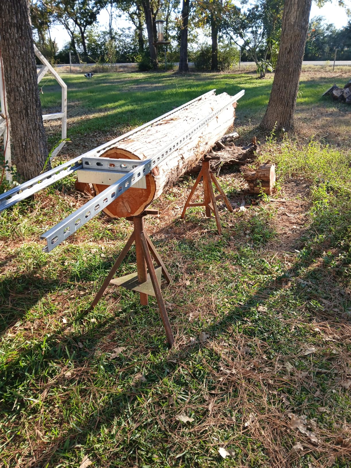 Zozen Chainsaw Mill, Portable Sawmill - Can be Assembled into 3 sizes for Independent Use, Suitable for 14-36 inches Planking Milling Bar, A Flexible Cutting Guide System for Builders and Woodworkers. customer photo 1