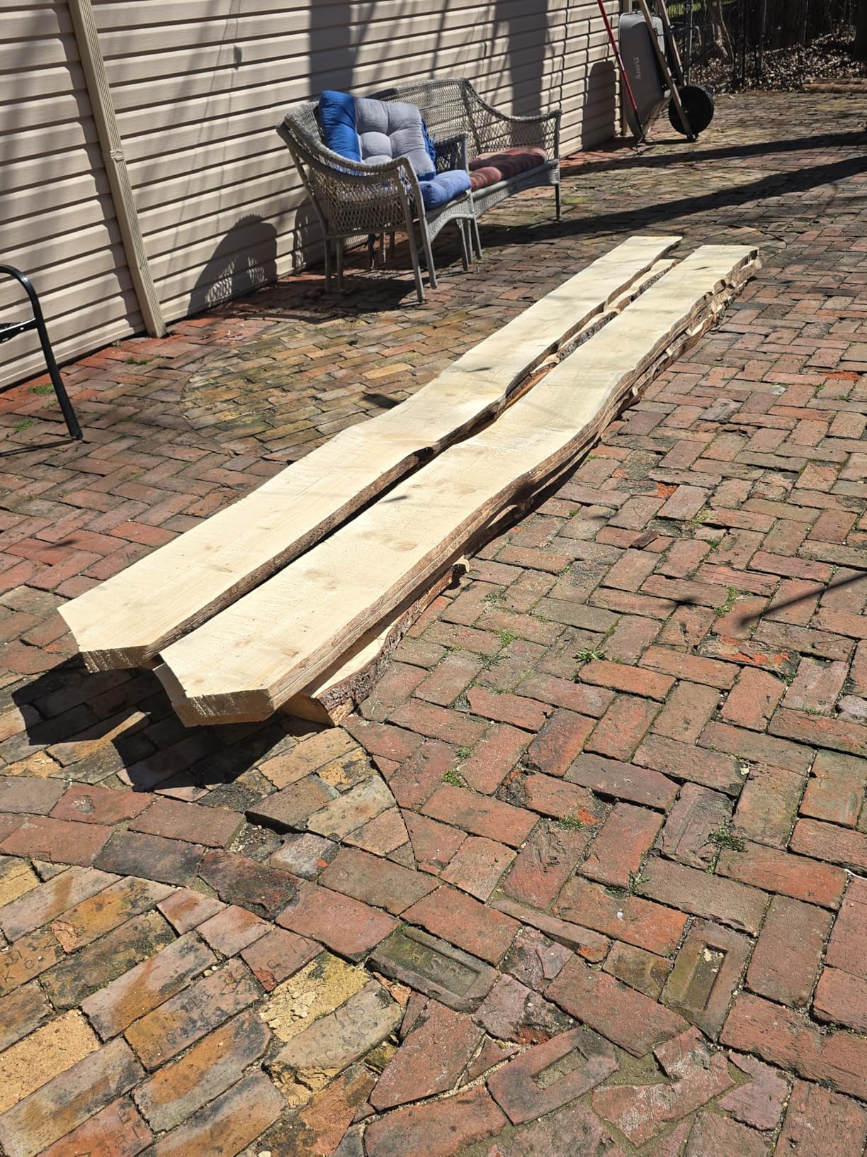Portable Chainsaw Mill 36 Inches Planking Milling Bar Size 14 Inches to 36 Inches,with 9Ft Rail Mill Guide System customer photo 1