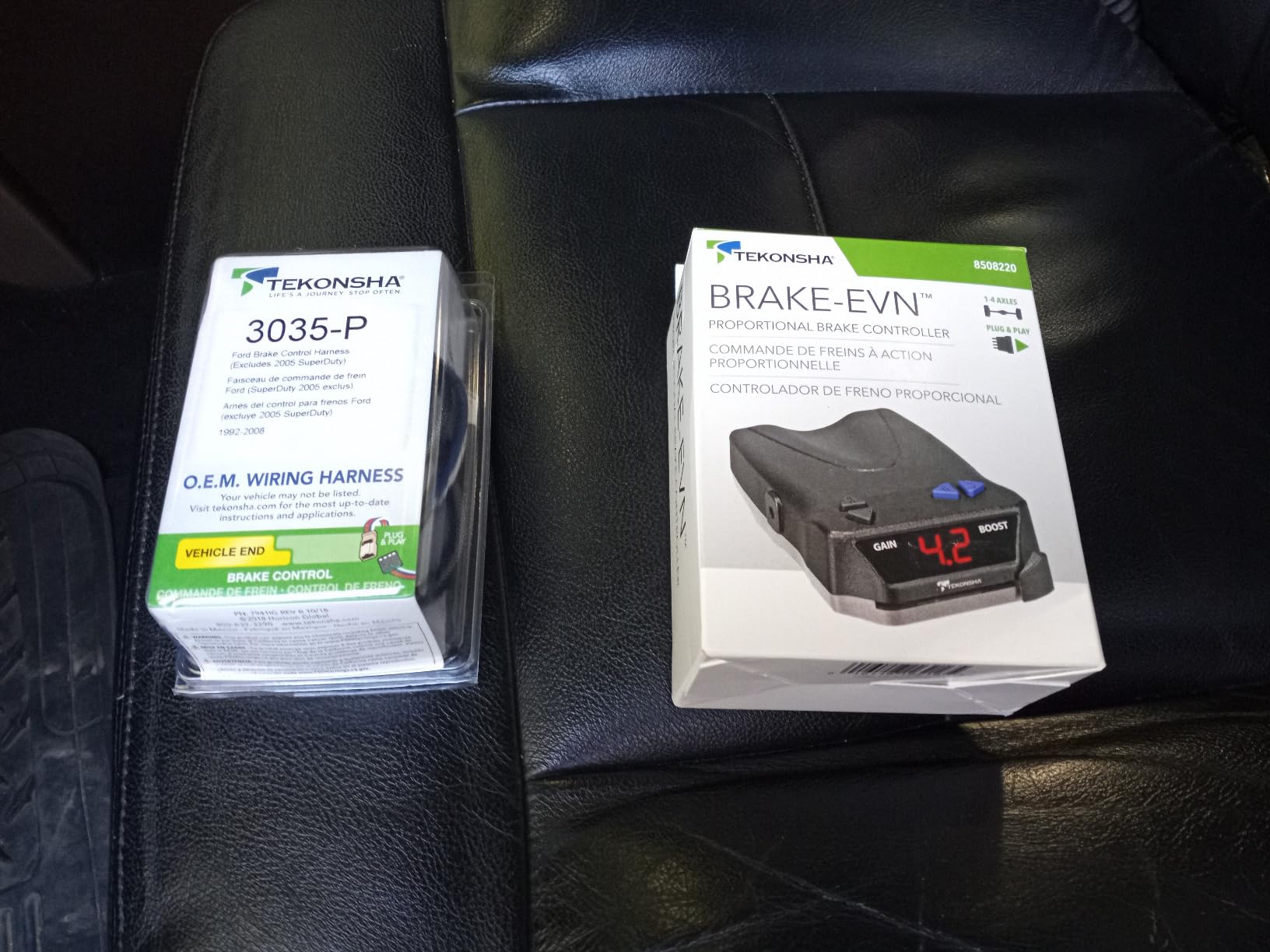 Tekonsha 8508220 Brake-EVN Proportional Brake Controller for Trailers with 1-4 Axles, Compatible with Ford, GM, Chevy, Dodge, RAM, Toyota. Wiring Harness is NOT Included. customer photo 2