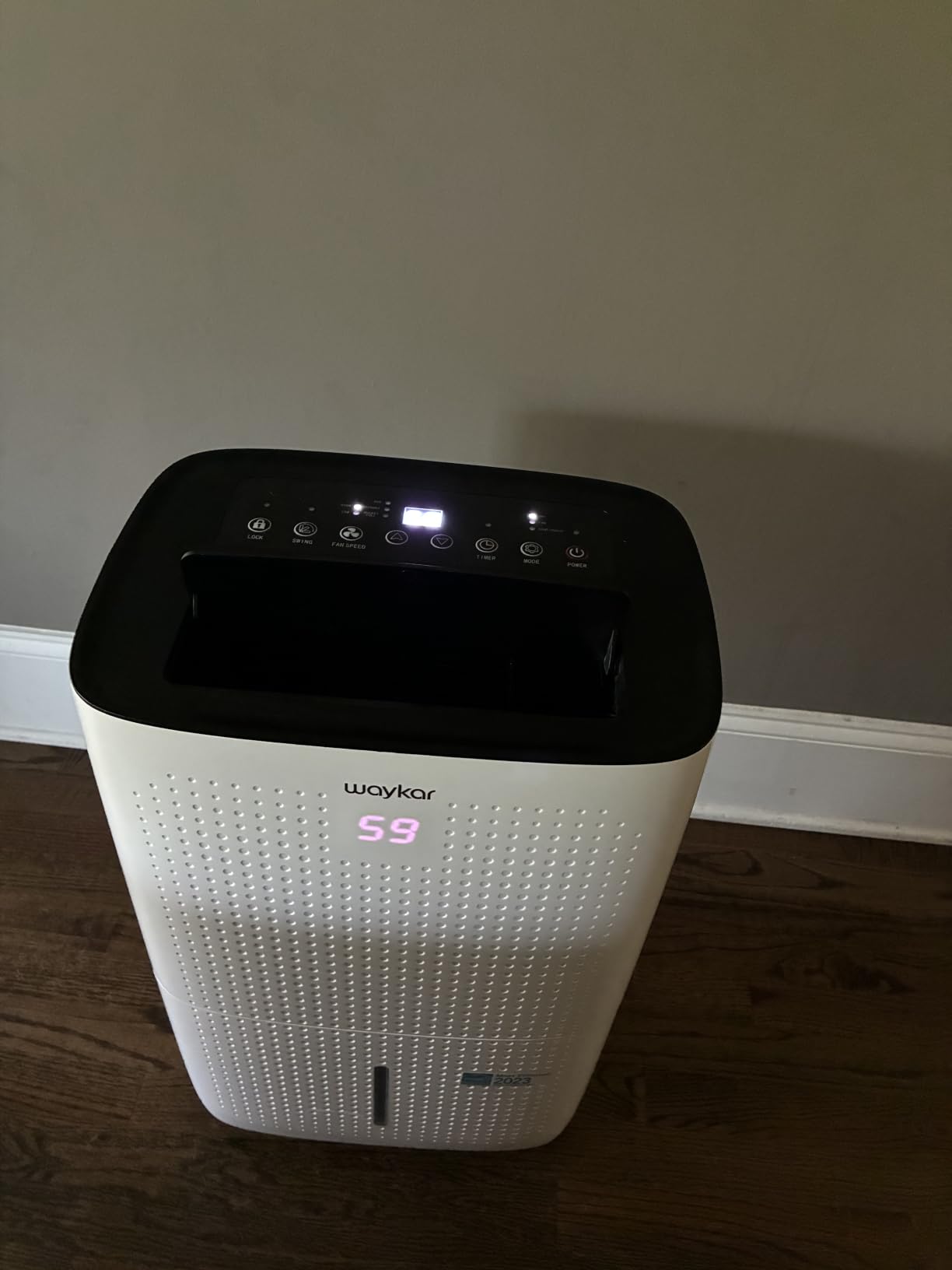 Waykar 150 Pint 7000 Sq.Ft Dehumidifier for Basement with Drain Hose & Tank customer photo 1