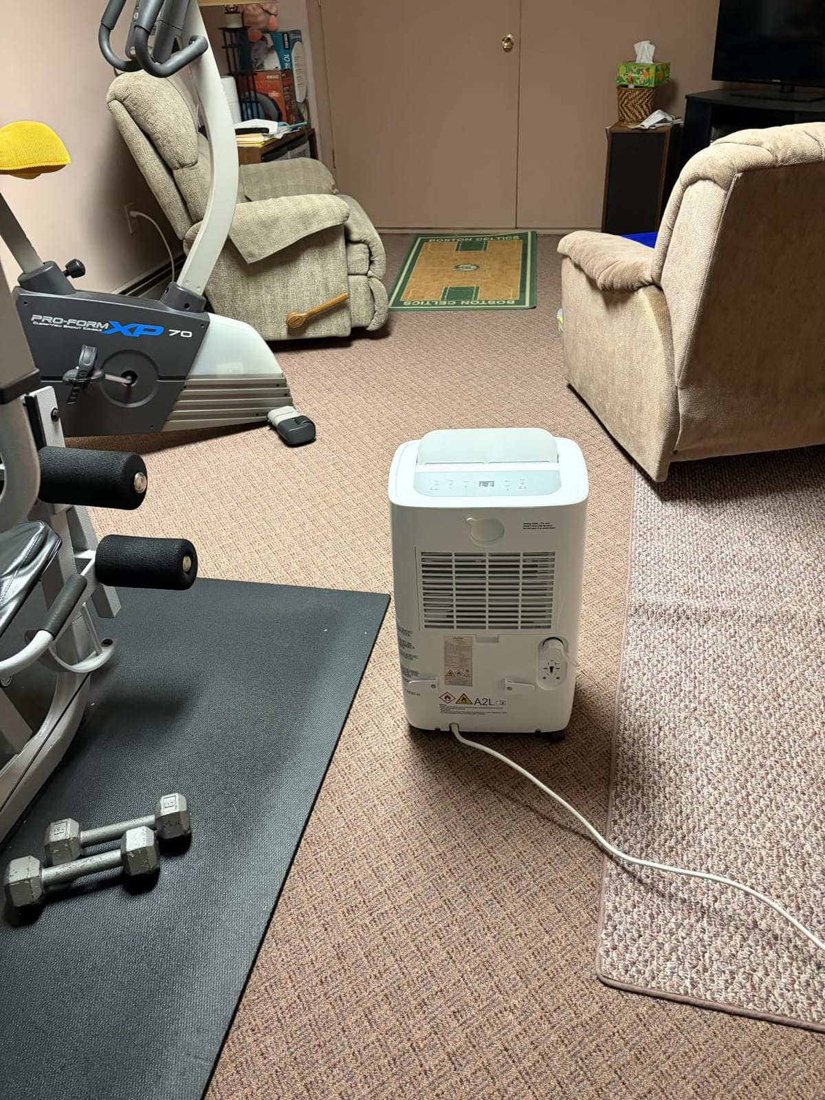 Waykar 150 Pint 7000 Sq.Ft Dehumidifier for Basement with Drain Hose & Tank customer photo 2