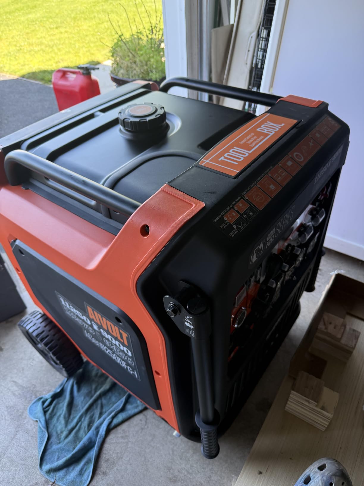 AIVOLT 4300W Inverter Generator Gas Powered Quiet RV Generator for Camping customer photo 1