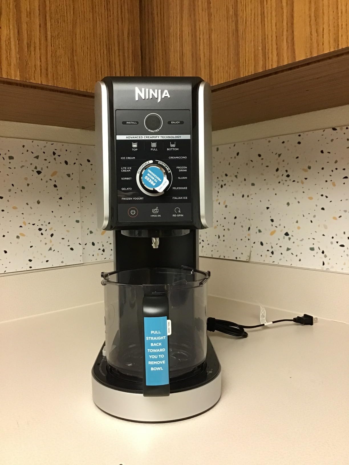 Ninja CREAMi Deluxe 11-in-1 Ice Cream & Frozen Treat Maker, NC501, 24 oz XL Tubs customer photo 2
