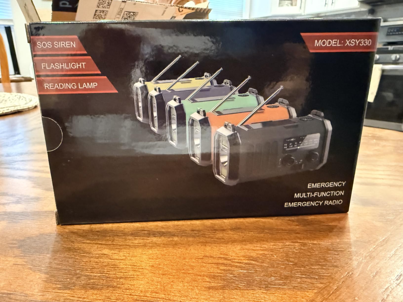 Leaton Hand Crank Emergency Radio, NOAA Weather Radio AM/FM,10000mAh customer photo 2
