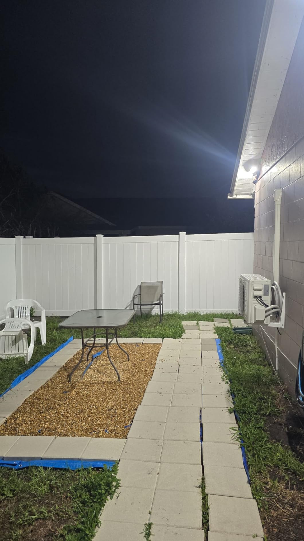 LUTEC 72W 7500LM LED Security Lights Motion Sensor Light Outdoor, 5000K Daylight, IP65 Waterproof, Dusk to Dawn, 3-Head Motion Detected Flood Light for Garage, Yard, Porch(Black) customer photo 2