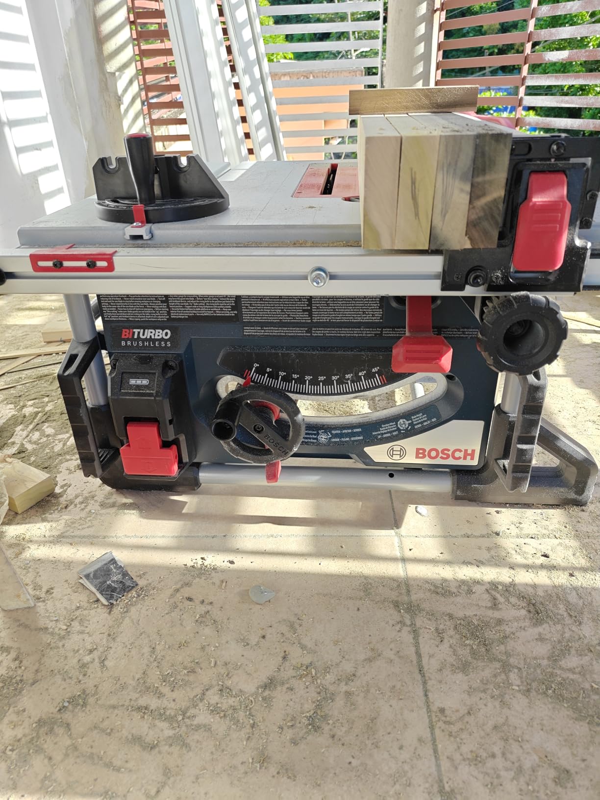 Bosch GTS18V-08N14 PROFACTOR 18V 8-1/4 In. Portable Table Saw Kit with CORE18V 8 Ah High Power Battery customer photo 2