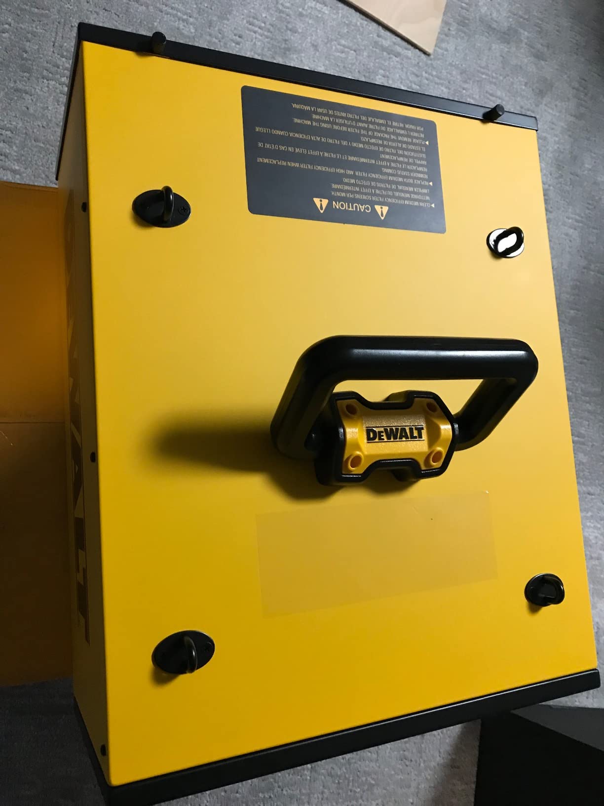 DEWALT Air Filtration System Dust Collector for Woodworking DWXAF101 customer photo 2