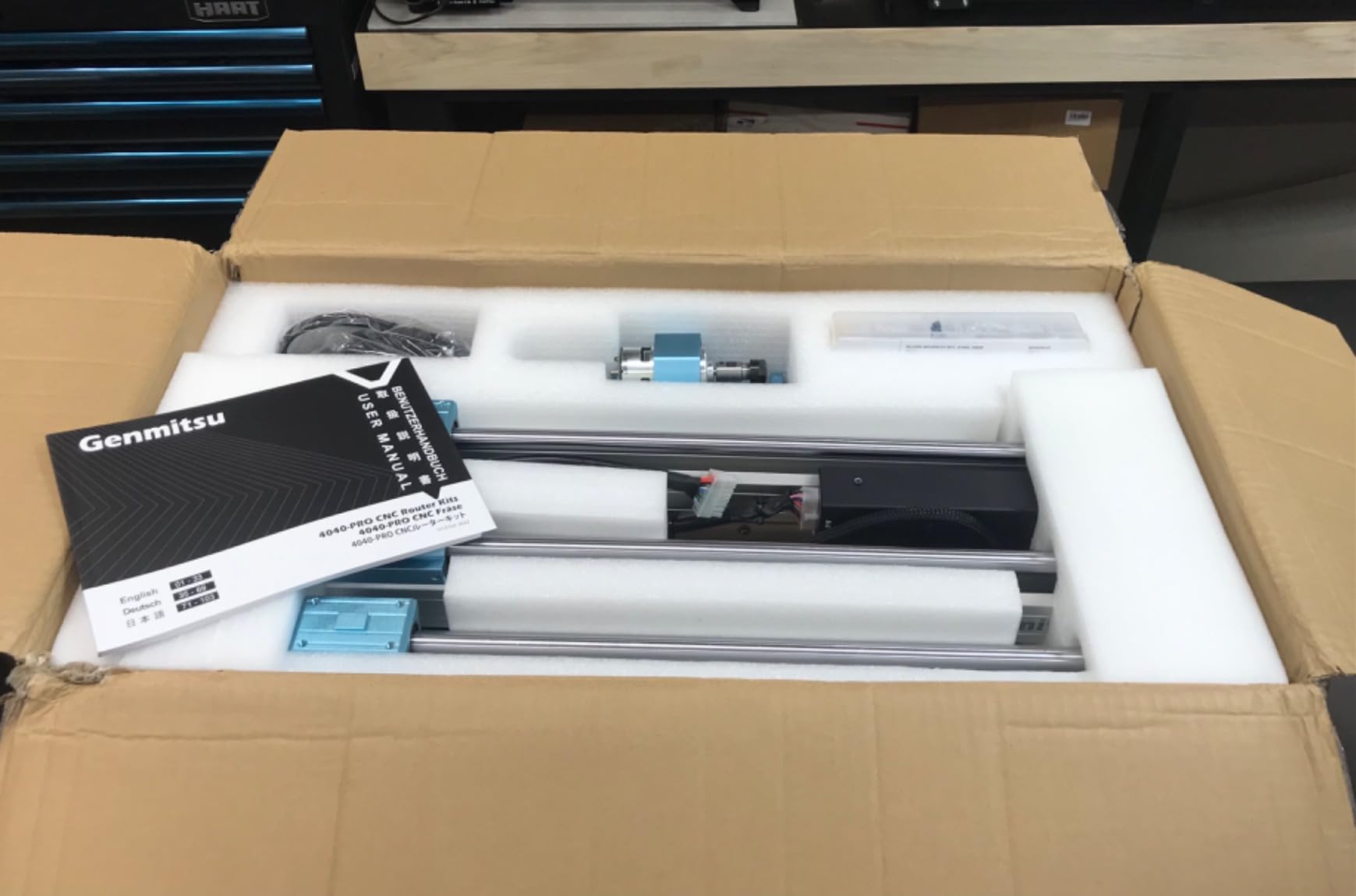 Genmitsu 4040-PRO CNC Router Machine for Metal Acrylic Cutting Milling customer photo 2