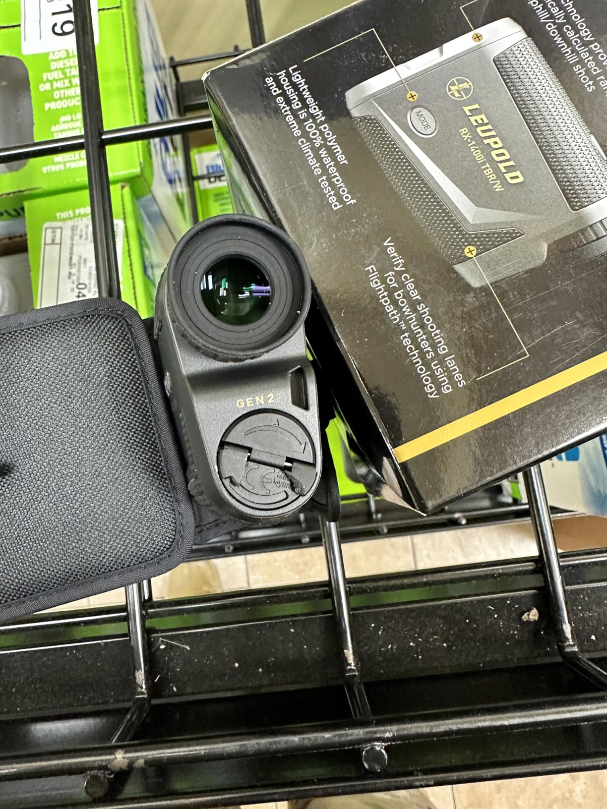 Leupold RX-1400I TBR/W Gen 2 w/Flightpath Rangefinder, Black/Gray customer photo 2
