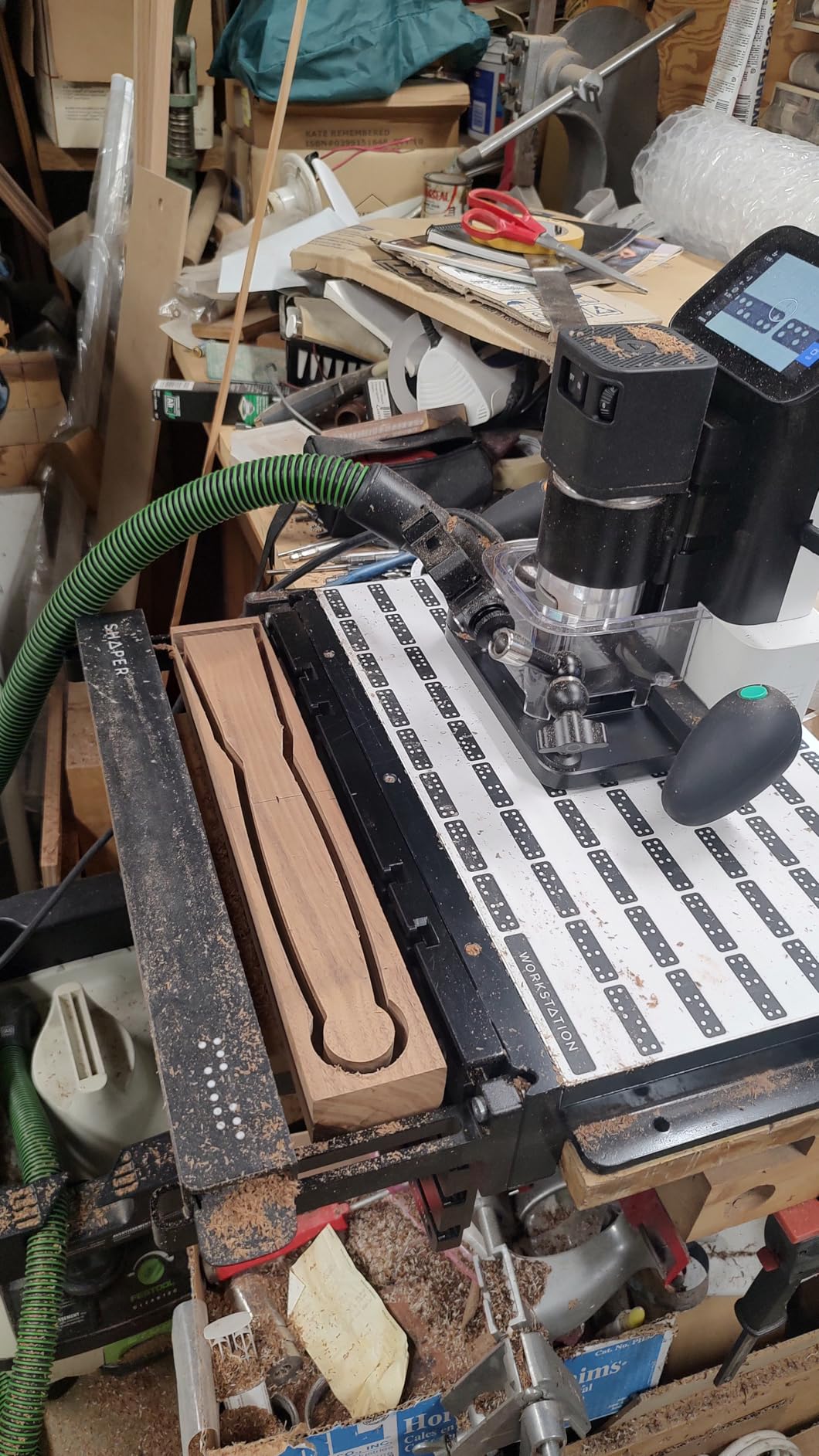 Shaper Origin Handheld CNC Router - CNC Level Precision Cutting - Portable - Inlays, Custom Joinery, Engraving, Lettering, Fine Woodworking customer photo 2