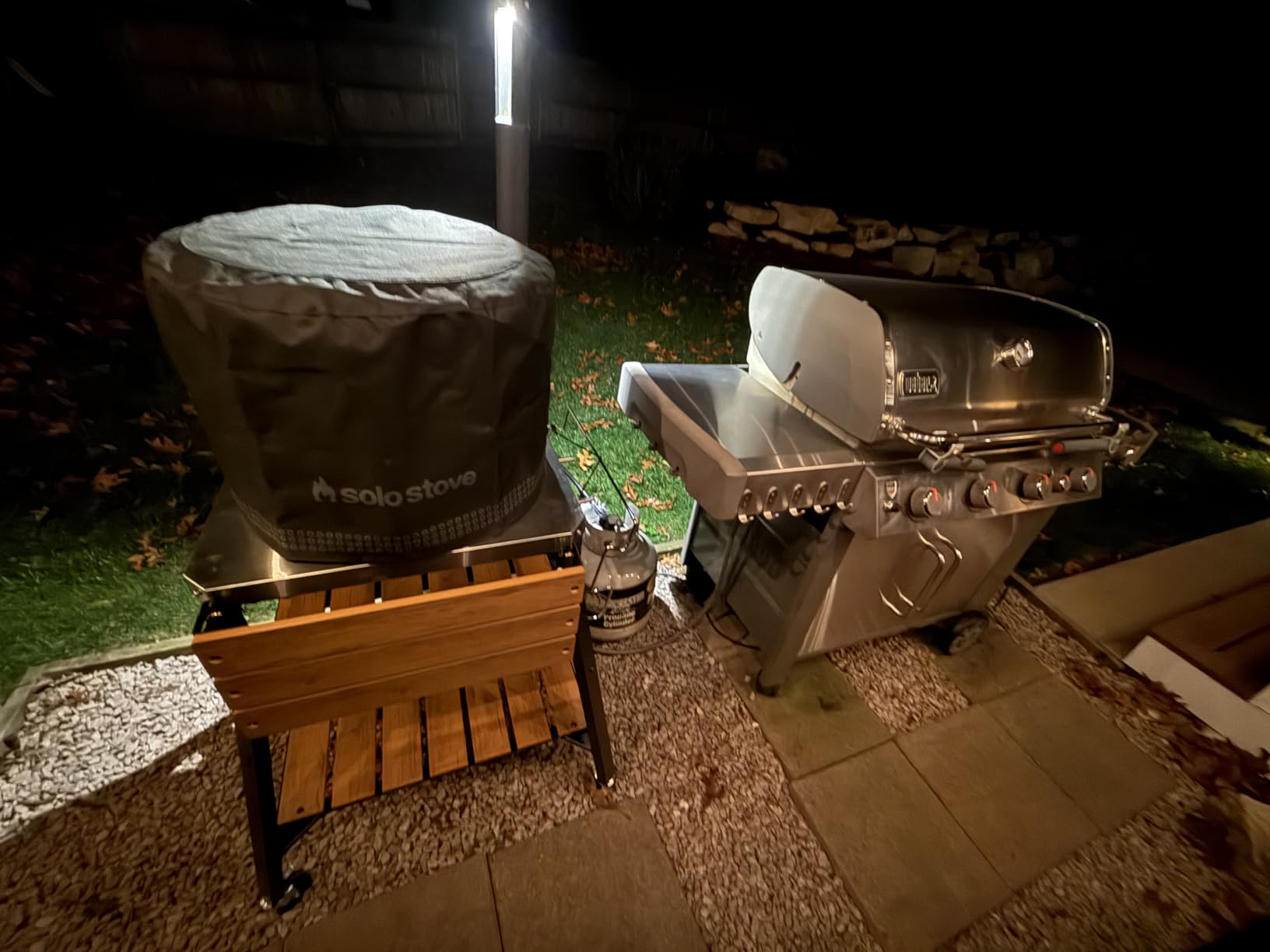 Solo Stove Pi Prime Pizza Oven Outdoor - Gas,Propane - Portable Pizza Oven with Cordierite Stone Cooking Surface - Demi-Dome Design - Wide-Mouthed Opening - Stainless Steel customer photo 2