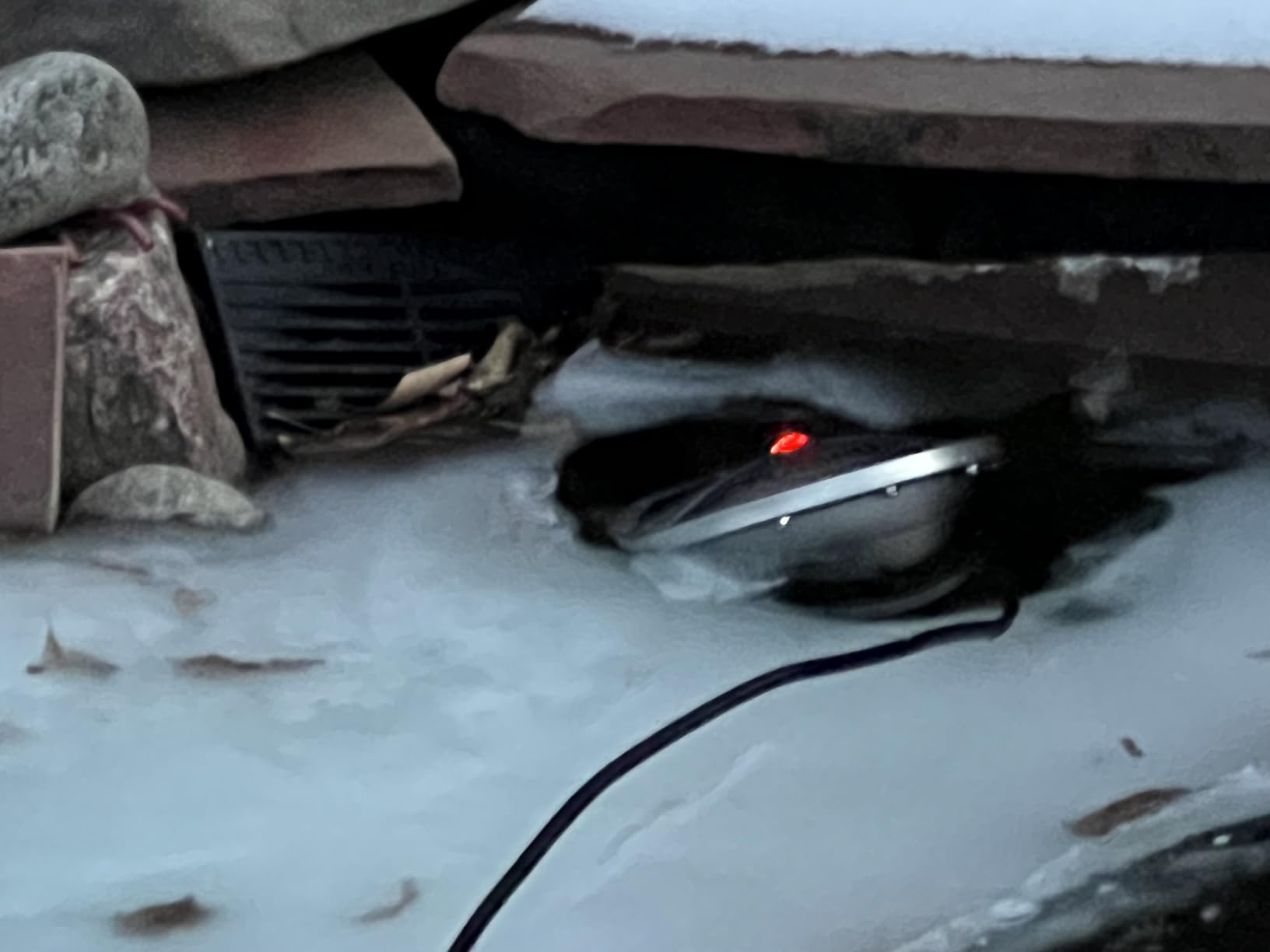 TURBRO Pond De-icer, Floating Pond Heater with 32.8 ft. UL Approved Cord, Full Stainless Steel Casing, GFCI Leakage Protection Plug, for Outdoor Ponds with Fish, 400 Watts, PD400A, Silver customer photo 2