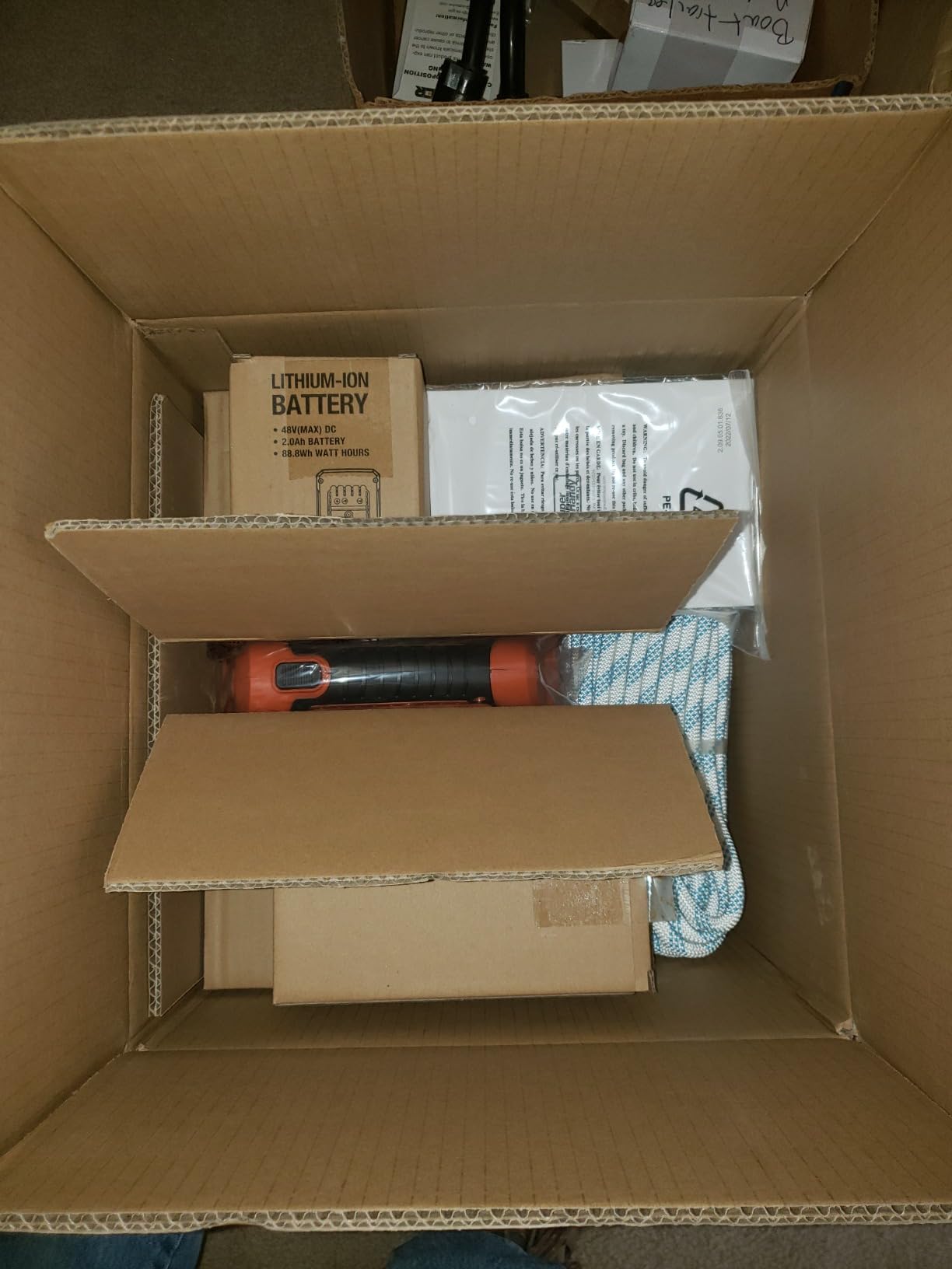 SuperHandy Portable Capstan Winch, Cordless Brushless, Field Pulling customer photo 2