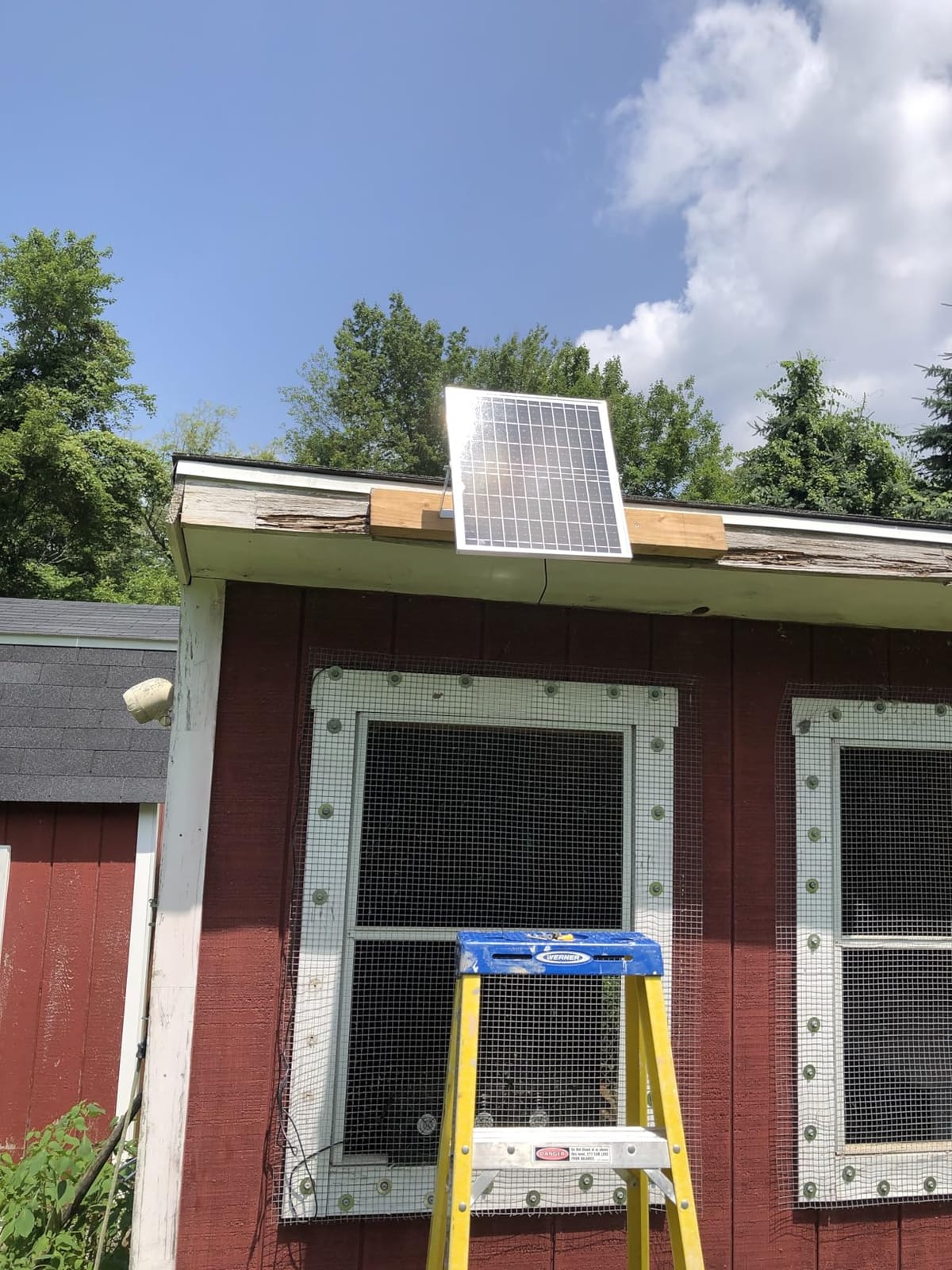 Fanspex Solar 3 Fan Kit Waterproofed for Chicken Coop, Greenhouse & Shed | High Velocity Solar Powered Fans for Outdoor Intake or Exhaust Air customer photo 1