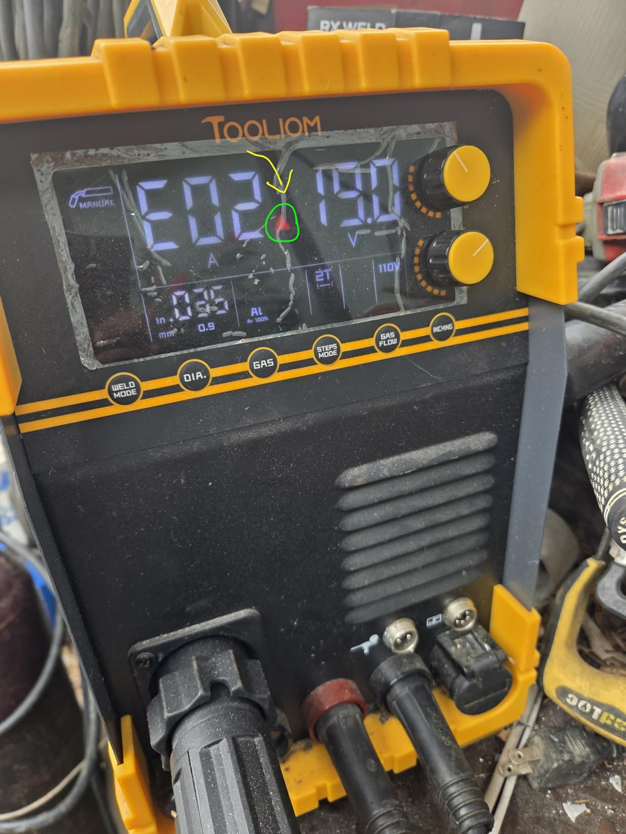 TOOLIOM MIG/TIG/CUT/Stick/Flux MIG/Spool Gun Welder 6 in 1 Multiprocess Welding Machine 110/220V Dual Voltage Aluminum Welding Machine Spool Gun Compatible customer photo 2