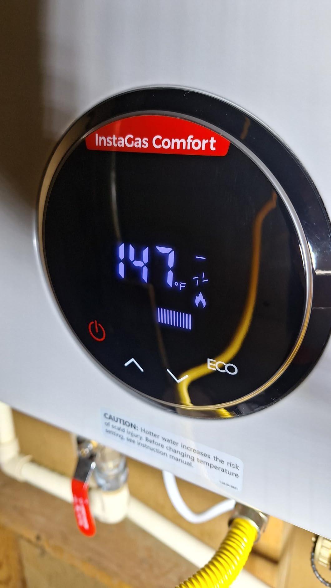 FOGATTI Propane Gas Tankless Water Heater Outdoor - Max 5.1 GPM 120,000 BTU, CSA Certified Compact Design On Demand Instant Hot Water Heater - Instagas Comfort 120S Series customer photo 2