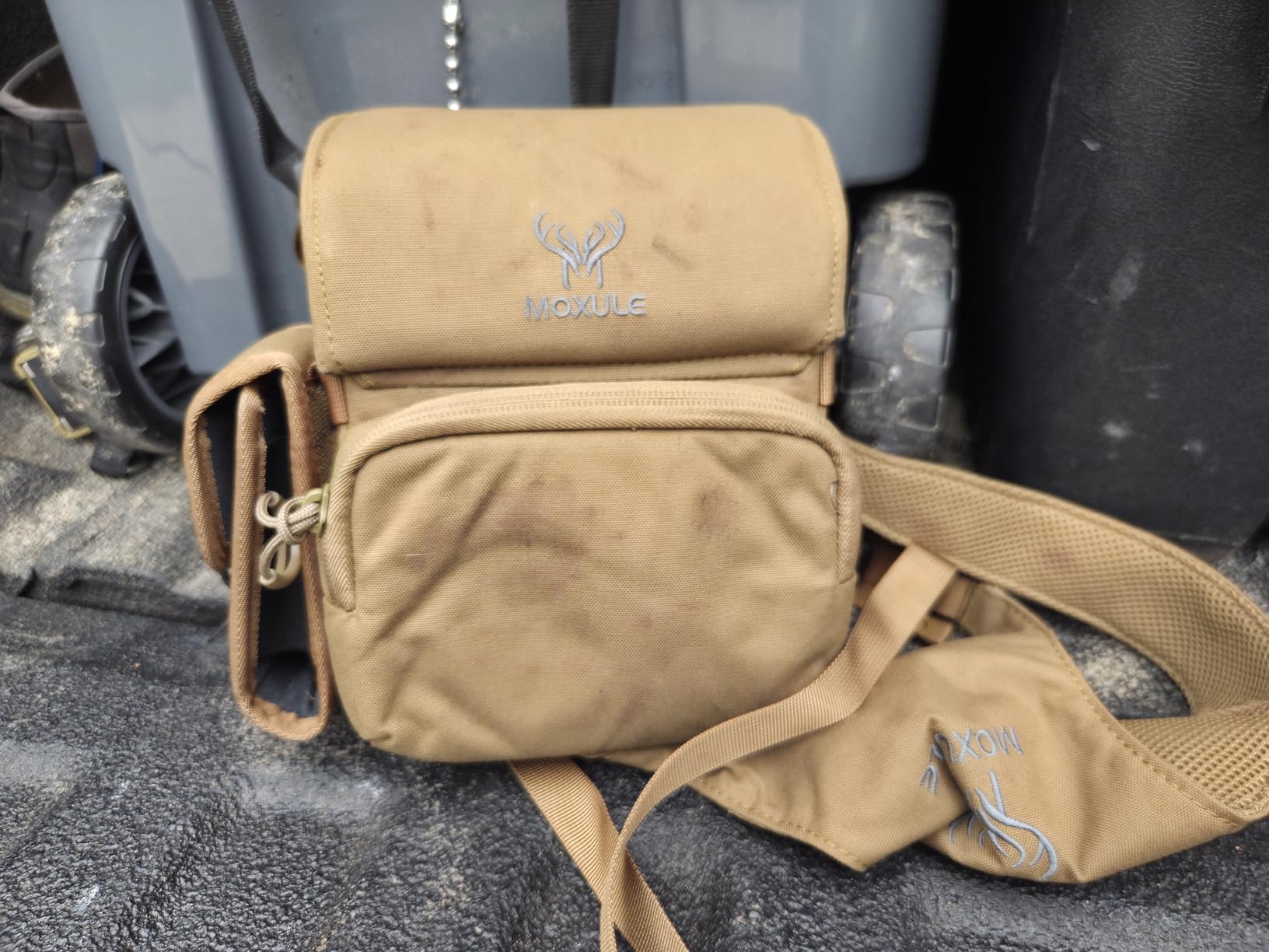 MOXULE Binocular Harness Chest Pack: Bino Case with Rangefinder Pocket customer photo 1