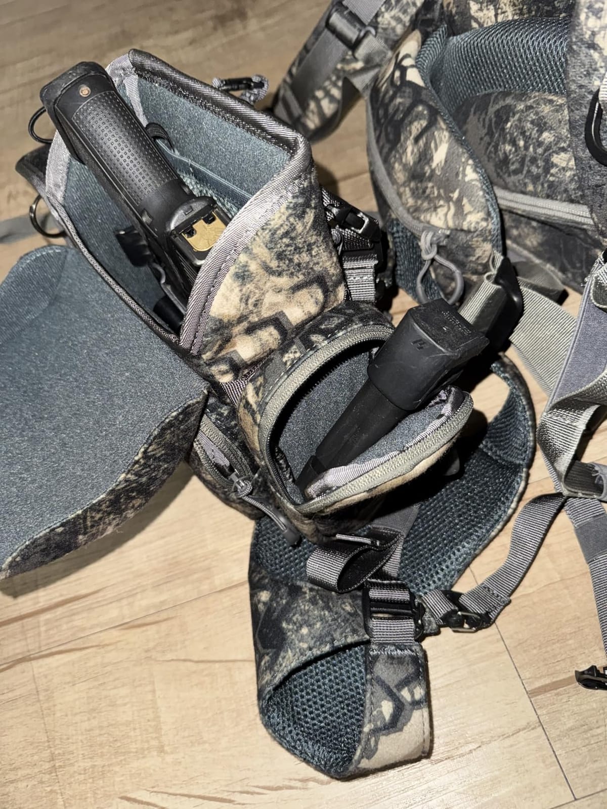 MOXULE Binocular Harness Chest Pack: Bino Case with Rangefinder Pocket customer photo 2