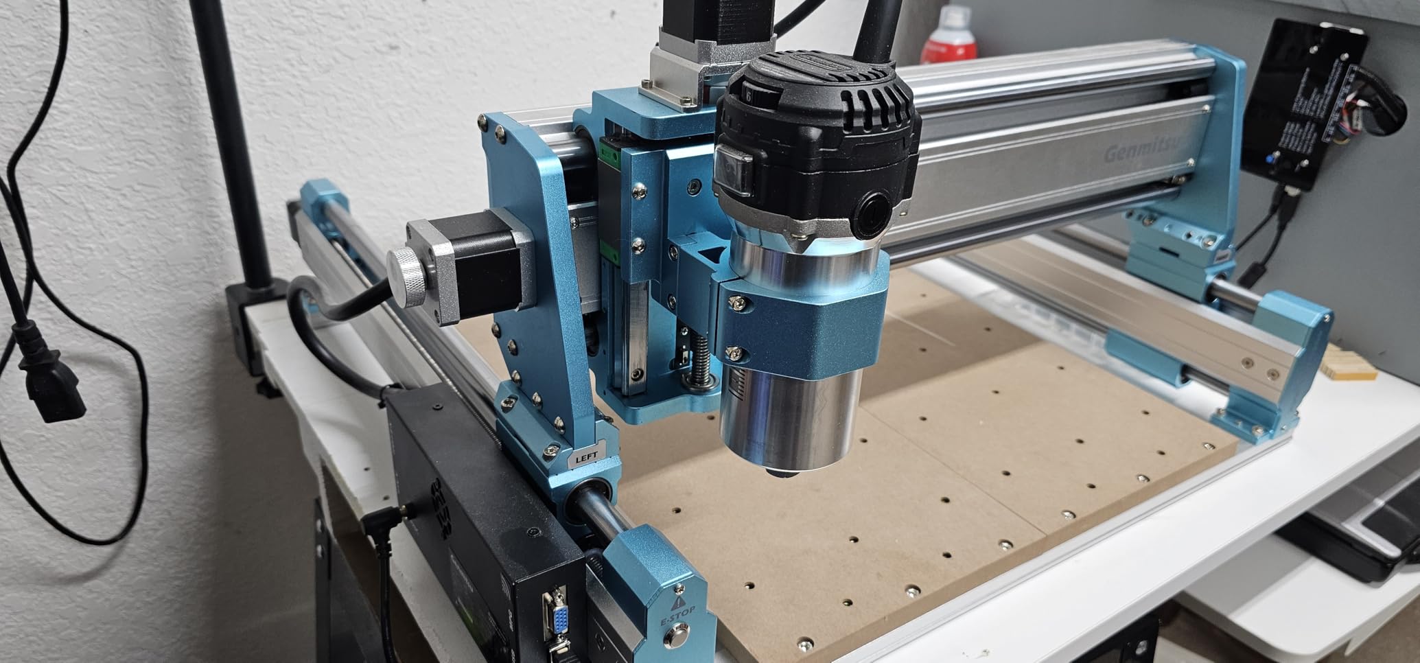 SainSmart Genmitsu 4040-PRO MAX CNC Router, 710W Trimmer & Linear Rail Driven, Work Area 410 x 405 x 77mm, for Wood Metal Acrylic Cutting Milling customer photo 2