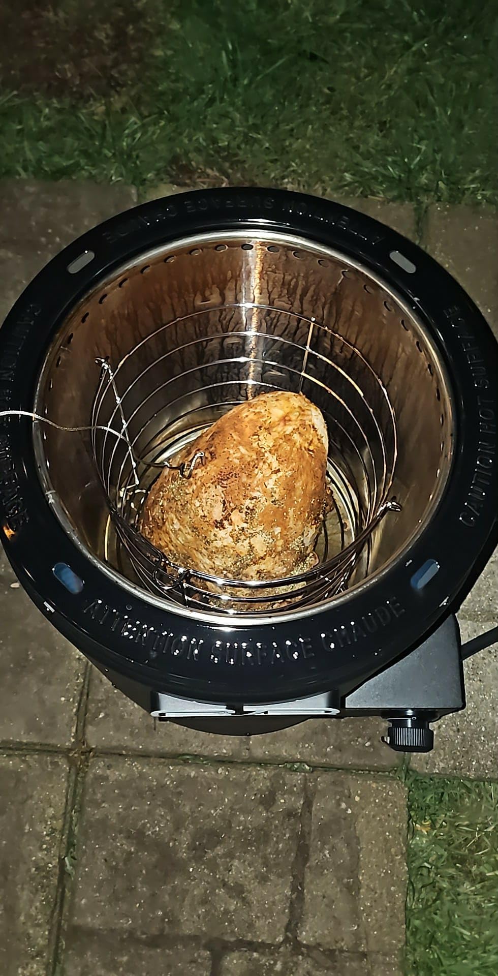 Charbroil The Big Easy Oil-Less Turkey Fryer | Outdoor Air Fryer | Propane Cooker, Black - 24102165 customer photo 1