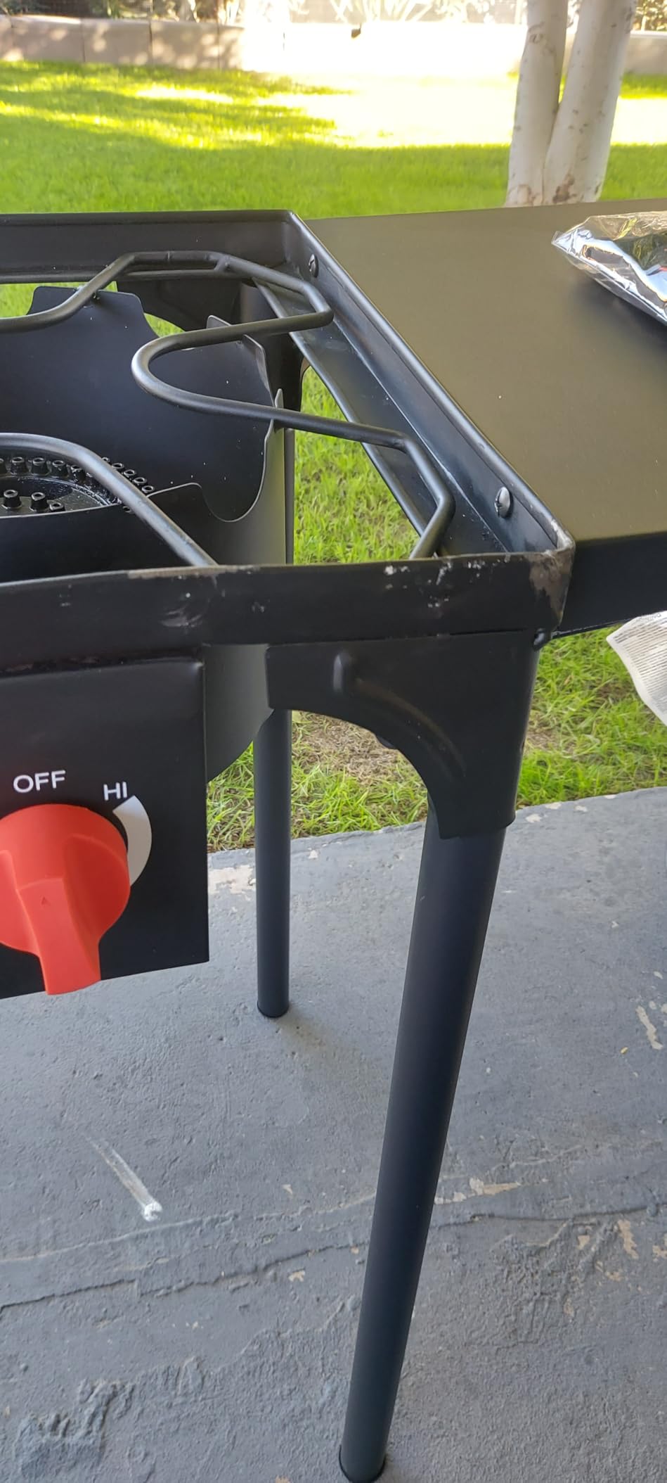 Bestfire 2 Burner Propane Stove, 150,000 BTU High Pressure Camping Burner with Windscreen, Side Shelves, Removable Legs, CSA Certified for Outdoor BBQ Backyard Cooking customer photo 2
