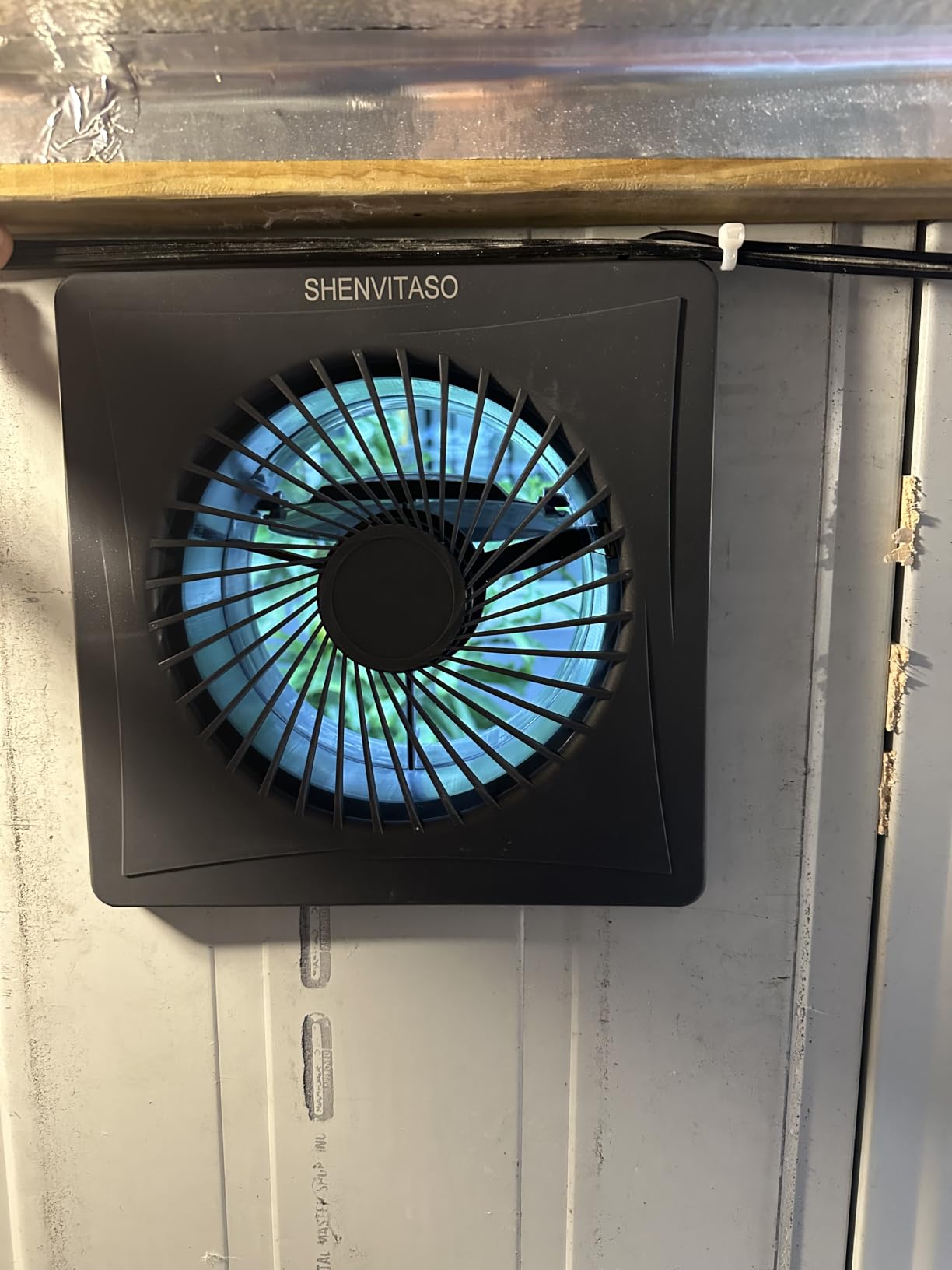Solar Exhaust Fan, 25W Solar Panel + 8