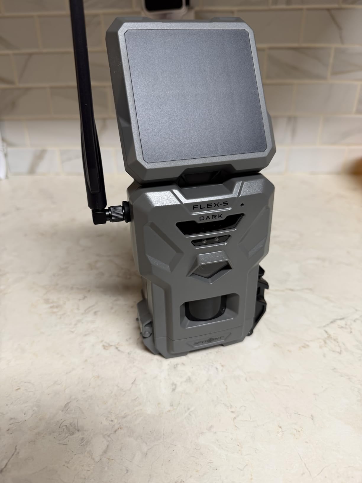 SPYPOINT Flex-S-Dark Solar Cellular Trail Camera – Built-in Solar Panel, 40MP Photos, 1080p Videos + Sound, No-Glow Game Camera, Night Vision, Motion Activated Trail Cam customer photo 2