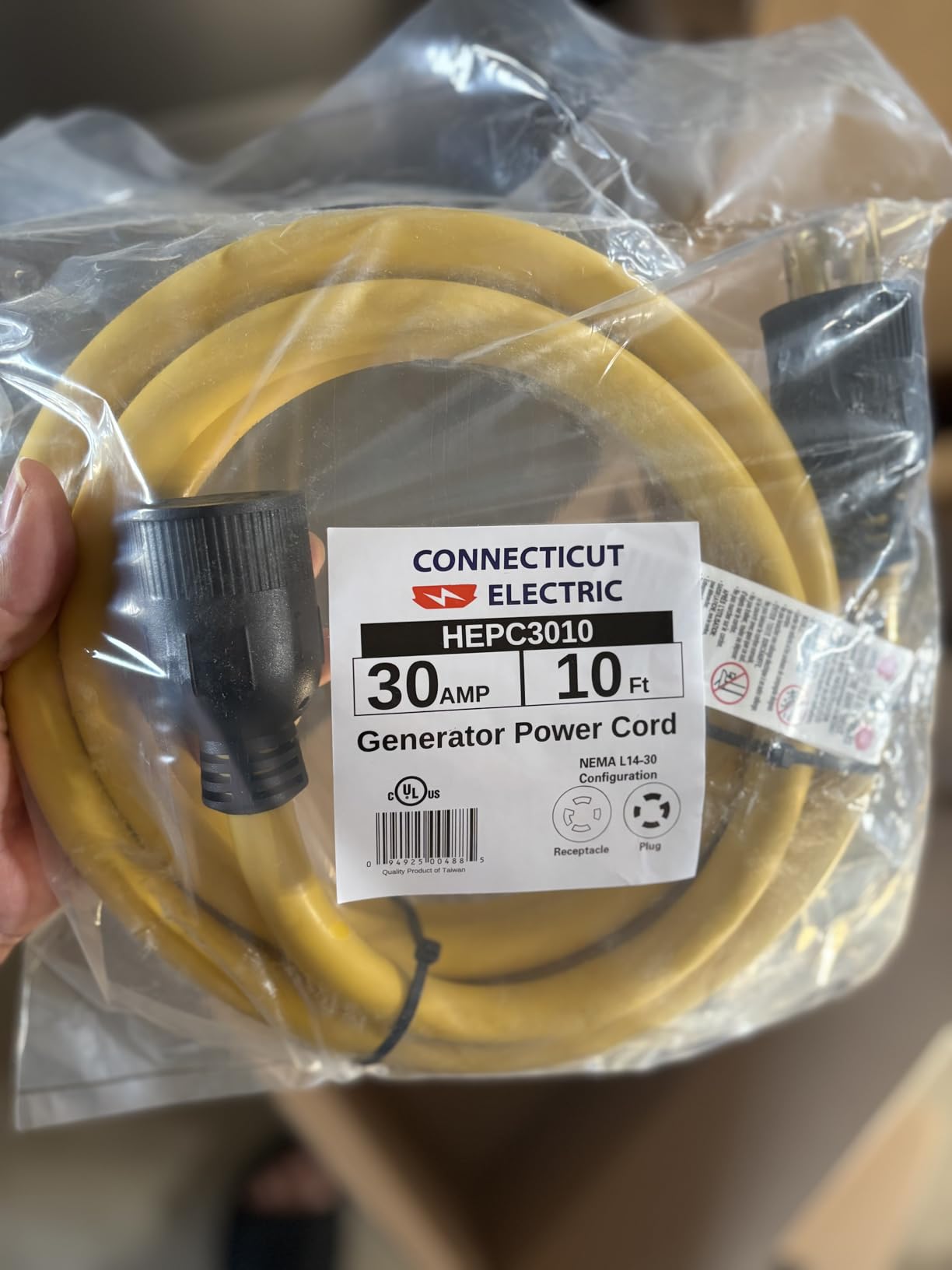 Connecticut Electric EmerGen Backup Power Manual Transfer Switch Kit - 30Amp 6-Circuit 7500 Watts (Transfer Switch Kit) customer photo 2