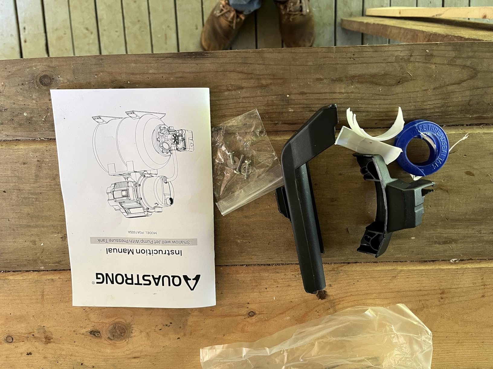 Aquastrong 115V Shallow Well Garden Pump, Stainless Steel, 1320 GPH, Automatic Water Booster Jet Pump, 1.6 HP with Pressure Tank customer photo 2