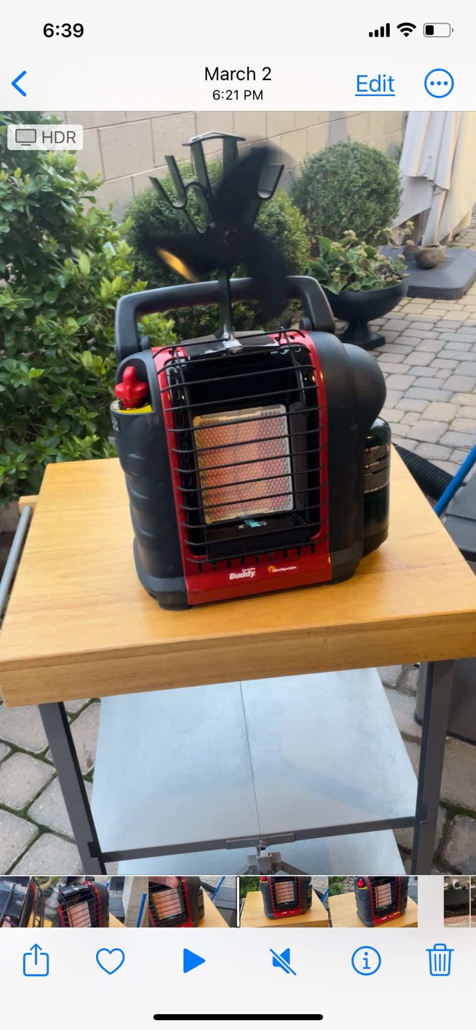 Tomersun Wood Stove Fan Heat Powered Stove Fan Heater Fireplace Fan for Pellet/Wood Burner/Fireplace, with Thermometer customer photo 1