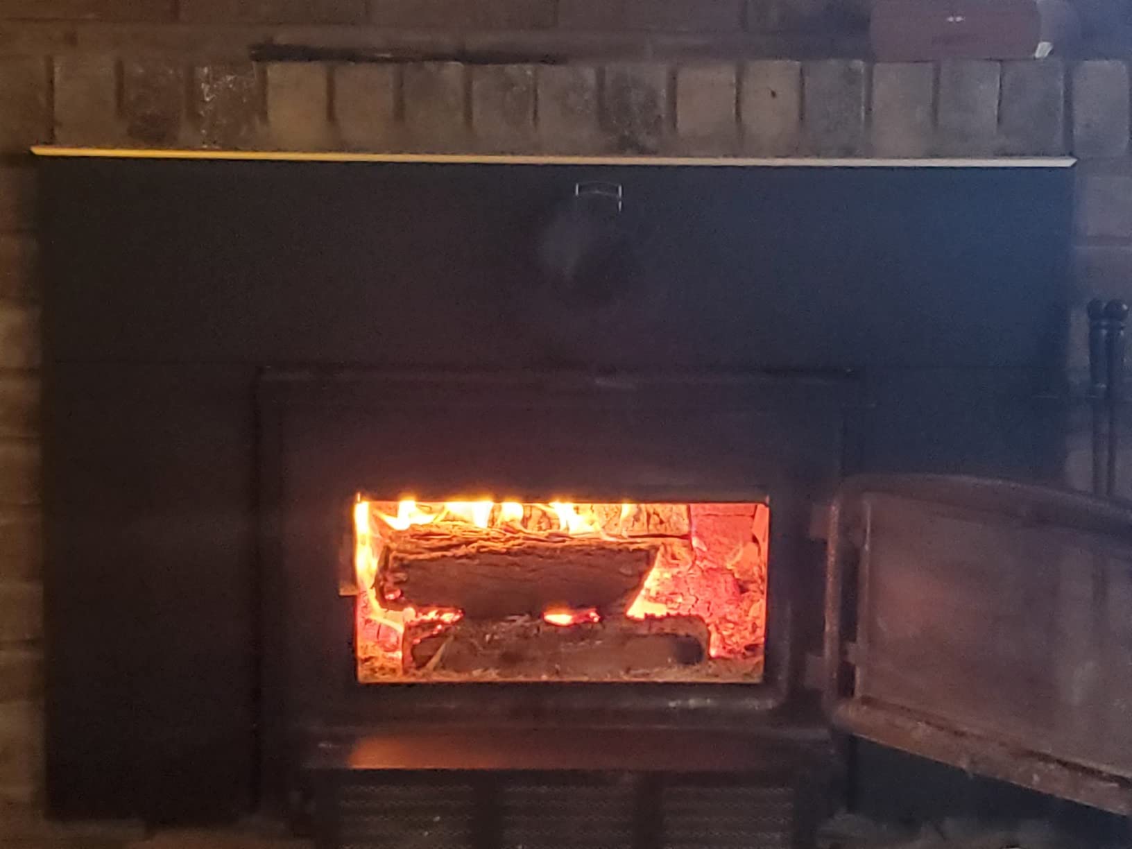Tomersun Wood Stove Fan Heat Powered Stove Fan Heater Fireplace Fan for Pellet/Wood Burner/Fireplace, with Thermometer customer photo 2