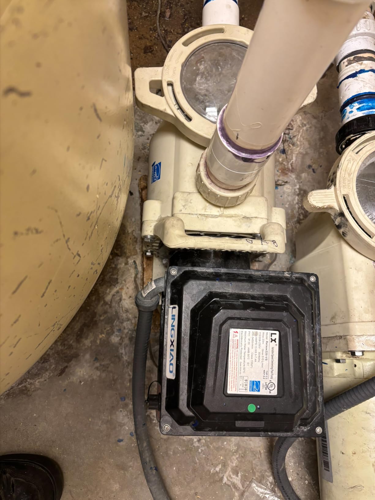 Smart Variable Speed Pool Pump 2 HP, 115/208-230V, In/Above Pool Pump With Smart Life APP Control, Energy Star Certificate, High Flow & Self Priming - (2025 New Upgrade) customer photo 2