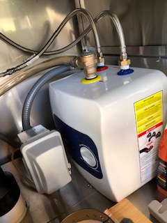 ThermoMate Tankless Water Heater Electric for Sink Faucet, 4500W 110~120V Small Point of Use Instant Hot Water Heater ETL Approved with Temperature Display, Self-modulating, 0.85GPM at 35F Rise customer photo 2