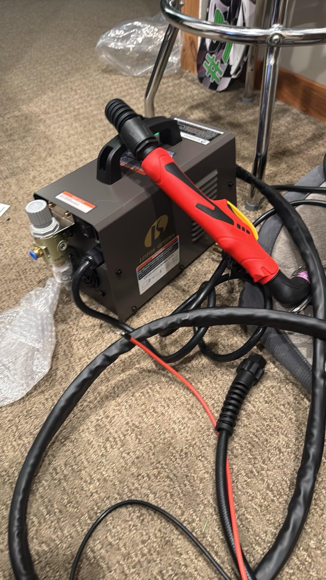 LOTOS LOP55D 55A Non-Touch Pilot Arc Plasma Cutter 110V/220V | Slices 1/2