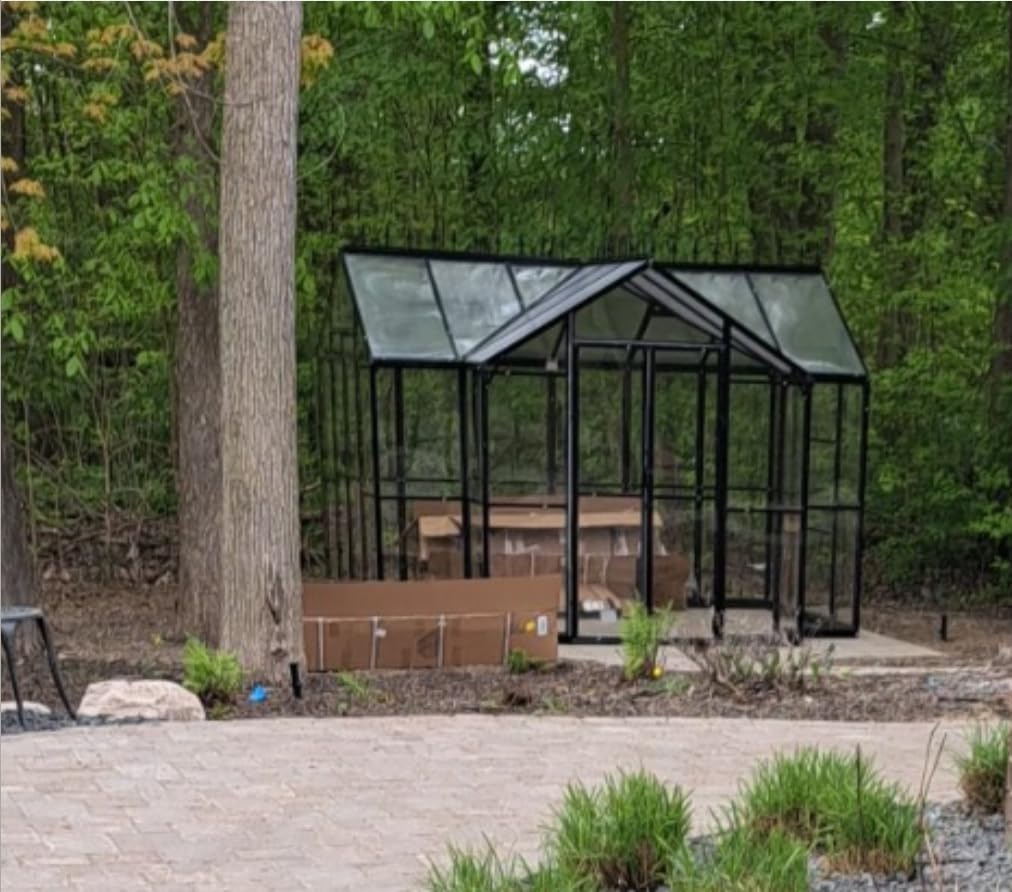 AMERLIFE 12 x 10 x 8-Ft Hybrid Polycarbonate Greenhouse customer photo 1
