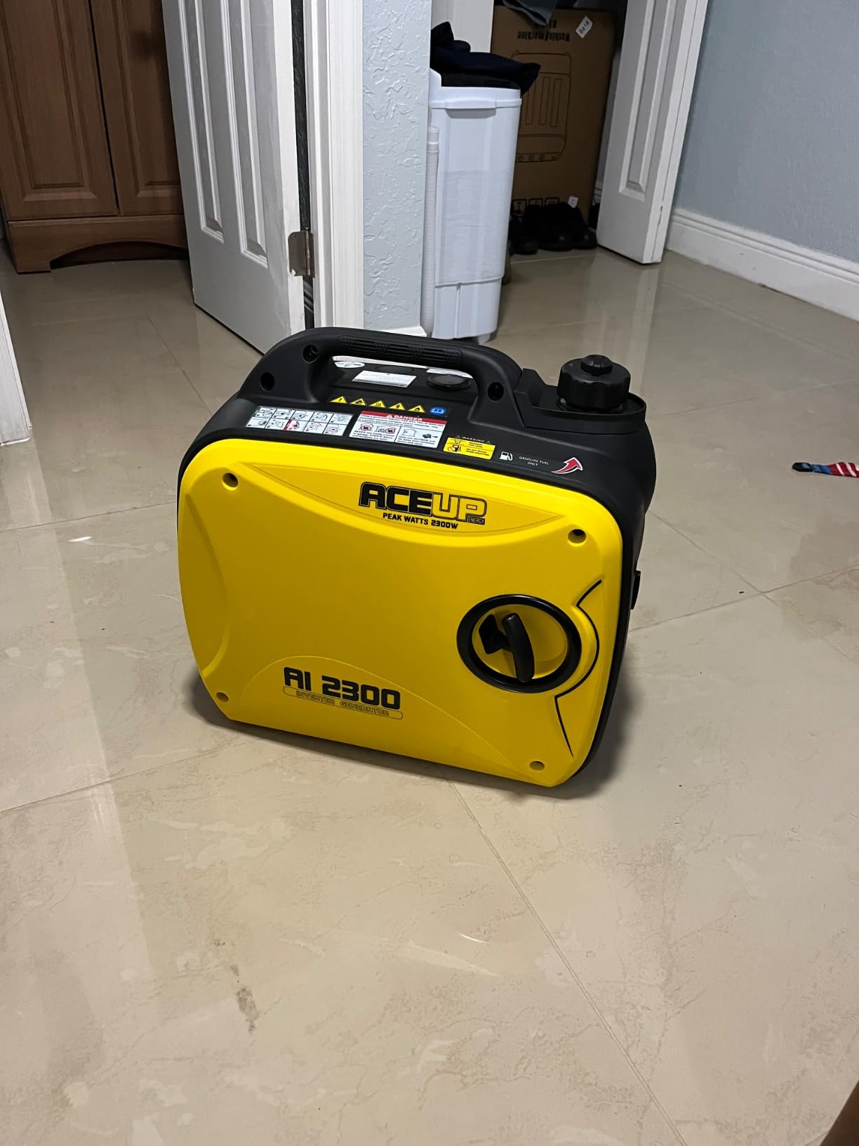 Aceup Energy 4000 Watt Dual Fuel Inverter Generator 149cc, Quiet Portable Gas and Propane Powered for Home, RV-Ready, EPA Compliant customer photo 2