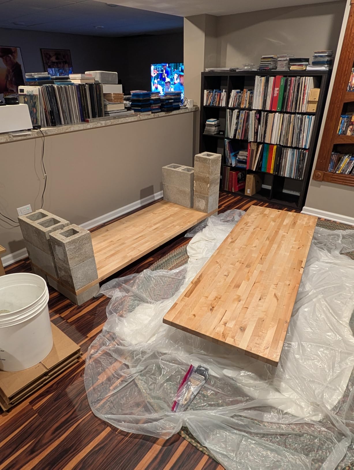 5FT Butcher Block Countertop Birch Solid Wood - 60