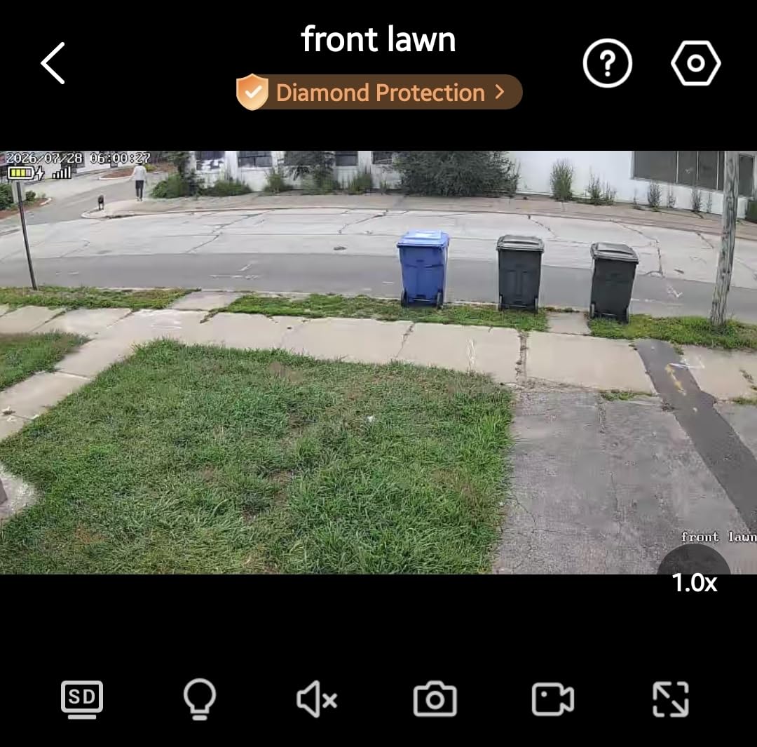 2K Security Camera System, 5GHz&2.4GHz WiFi Solar Wireless Cameras for Home Security, Wire-free Installation, AI Detection, Two-way Audio, Mobile alerts, SD/Cloud Storage, Color Night Vision, 4 Packs customer photo 2