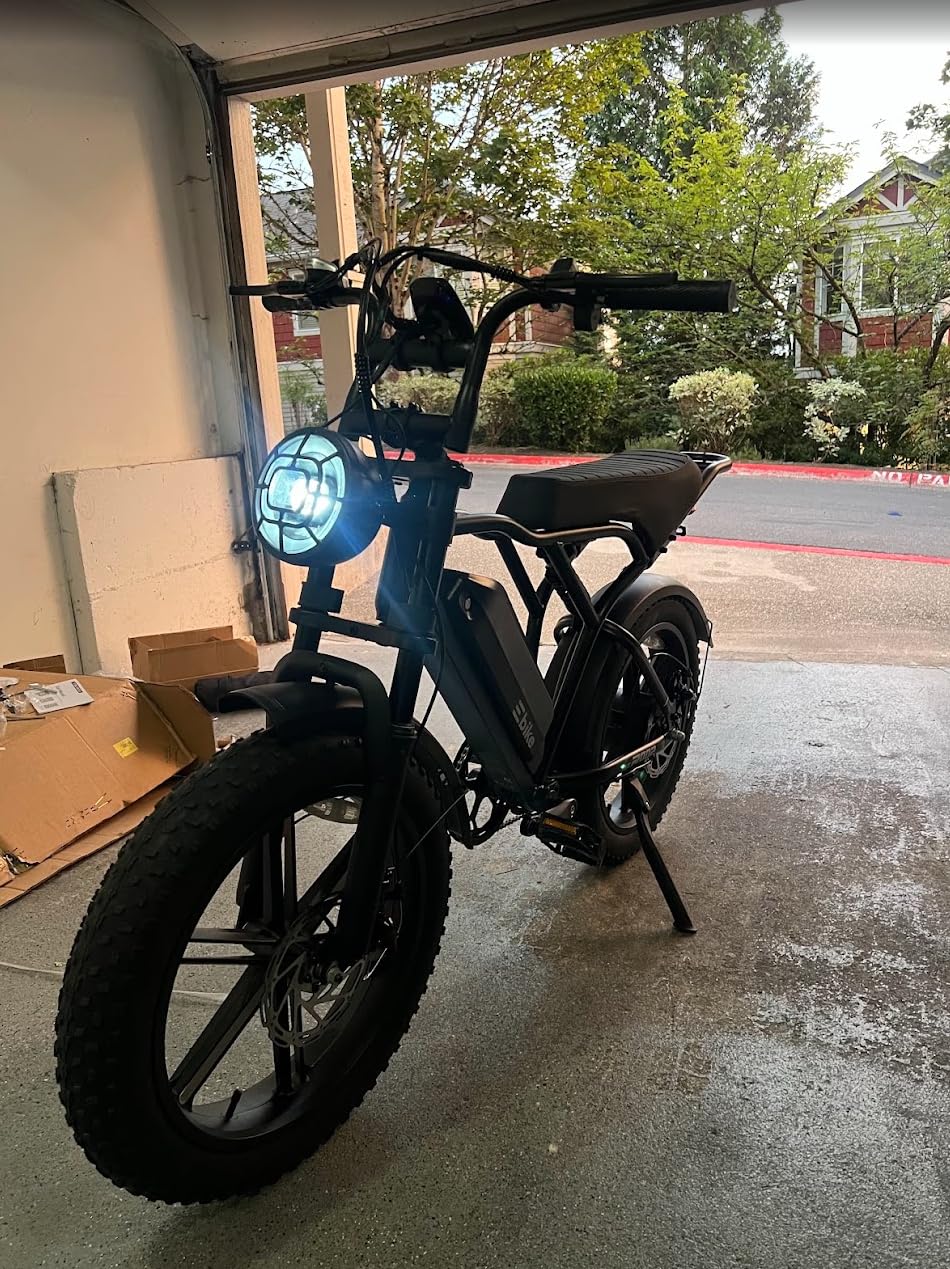 TST Electric Bike for Adults, 48V 15Ah Battery, 1500W Peak Motor, Fat Tire customer photo 1