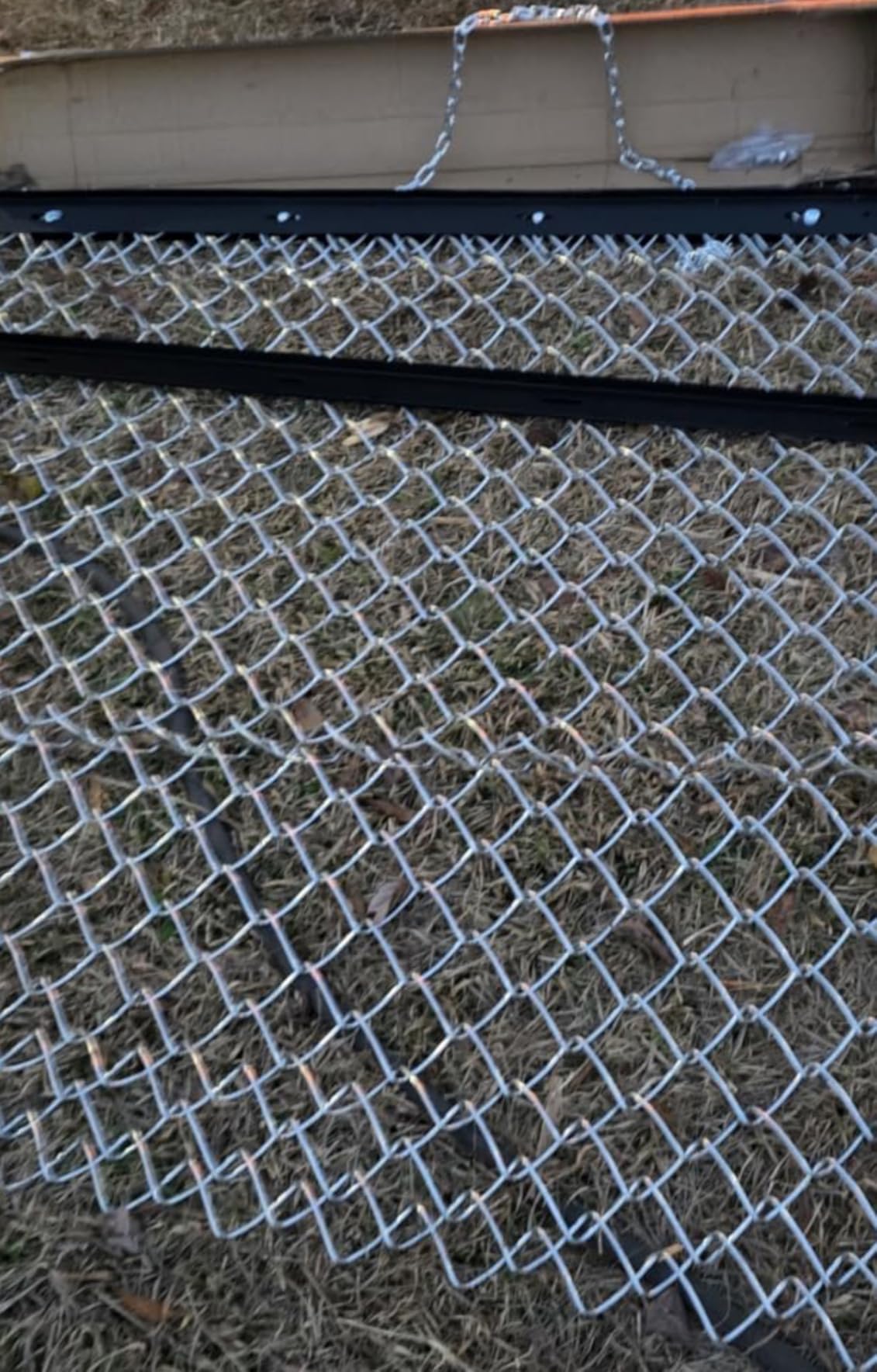 VEVOR Drag Harrow, 6 x 3 ft, High-Efficiency Chain Harrow Rake, ATVs UTVs Tractors Attachments, Durable Galvanized Steel Mesh Drag Mat with Towing Chain, for Gravel Driveway Ruts Farm Field Leveling customer photo 1