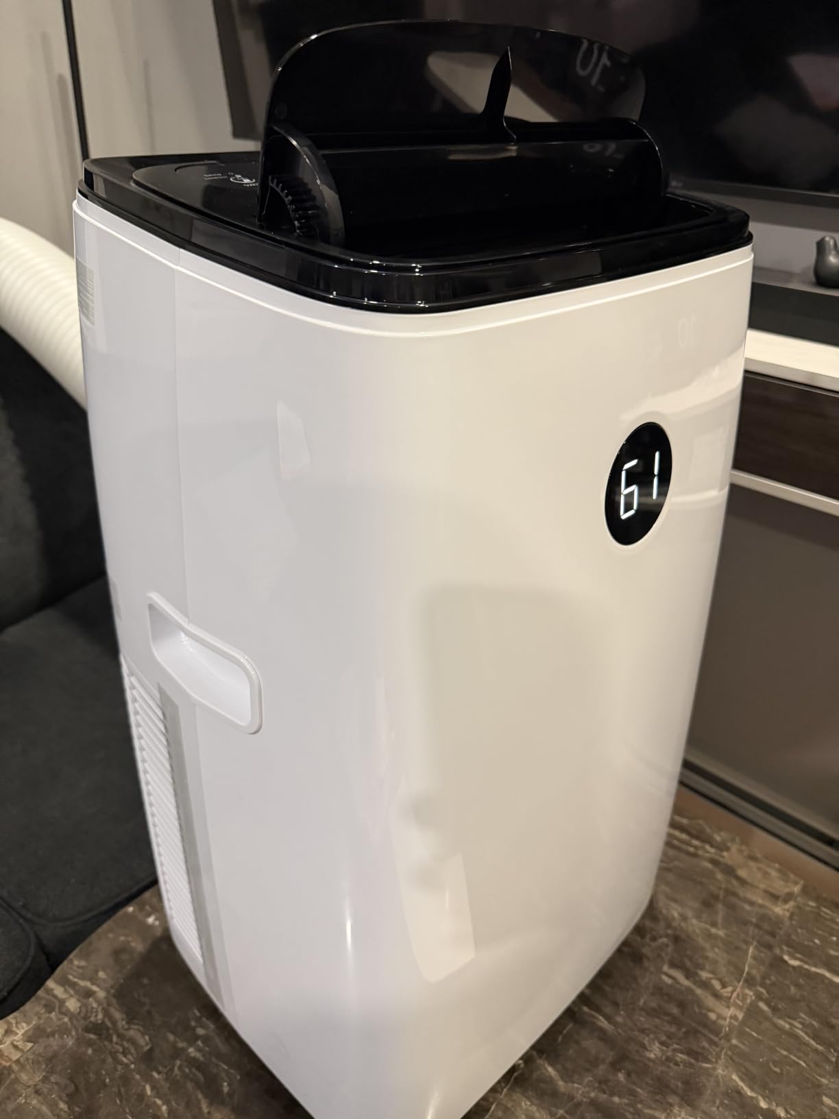 14000BTU Portable Air Conditioners with Remote Control, Dehumidifier & Fan Mode, Floor Stand up Cooling Portable AC Unit for Large Room up to 700 sq.ft, Sleep,Timer & Auto Swing Function customer photo 2