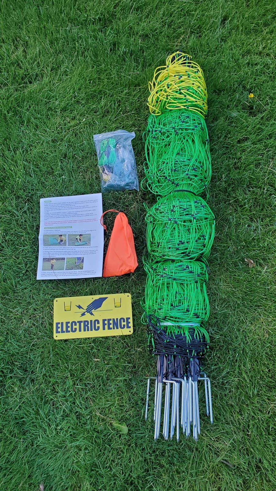 Electric Fence Netting, 49.6