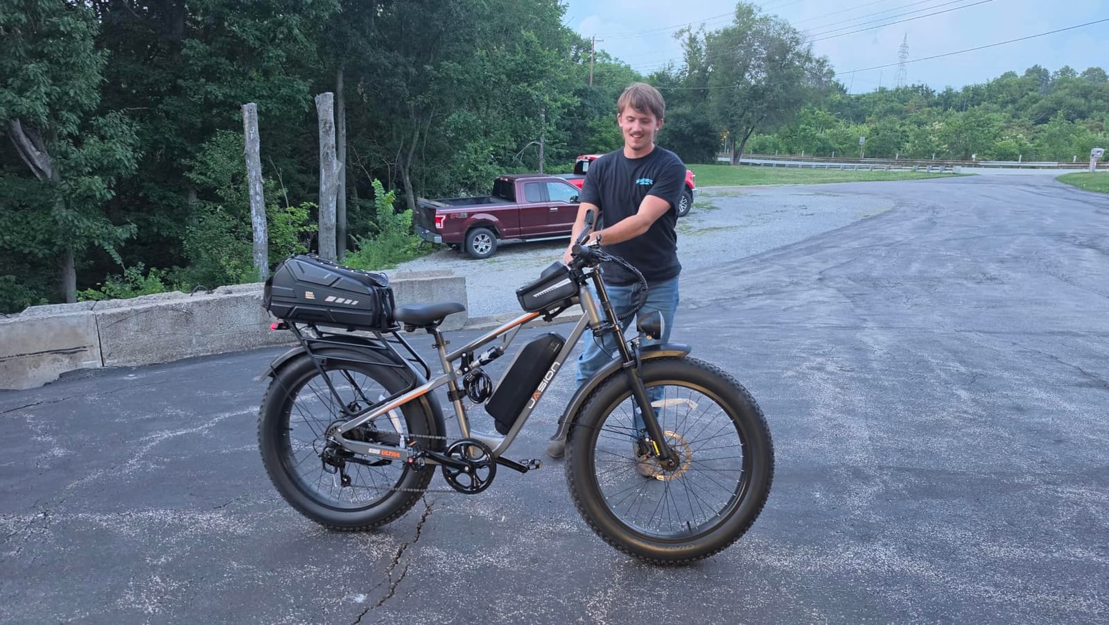Jasion EB5 Ultra Electric Bike for Adults 2500W Peak Motor, 1040Wh Battery customer photo 2