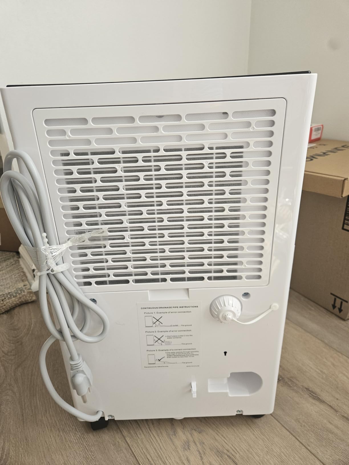 Glowells 4500 Sq.Ft Energy Star Dehumidifier for Basement with Drain Hose, 52 Pints Dehumidifiers for Home, Large Room, RV, Three Modes, Intelligent Humidistat, Quiet Smart Compressor, Auto Defrost customer photo 2