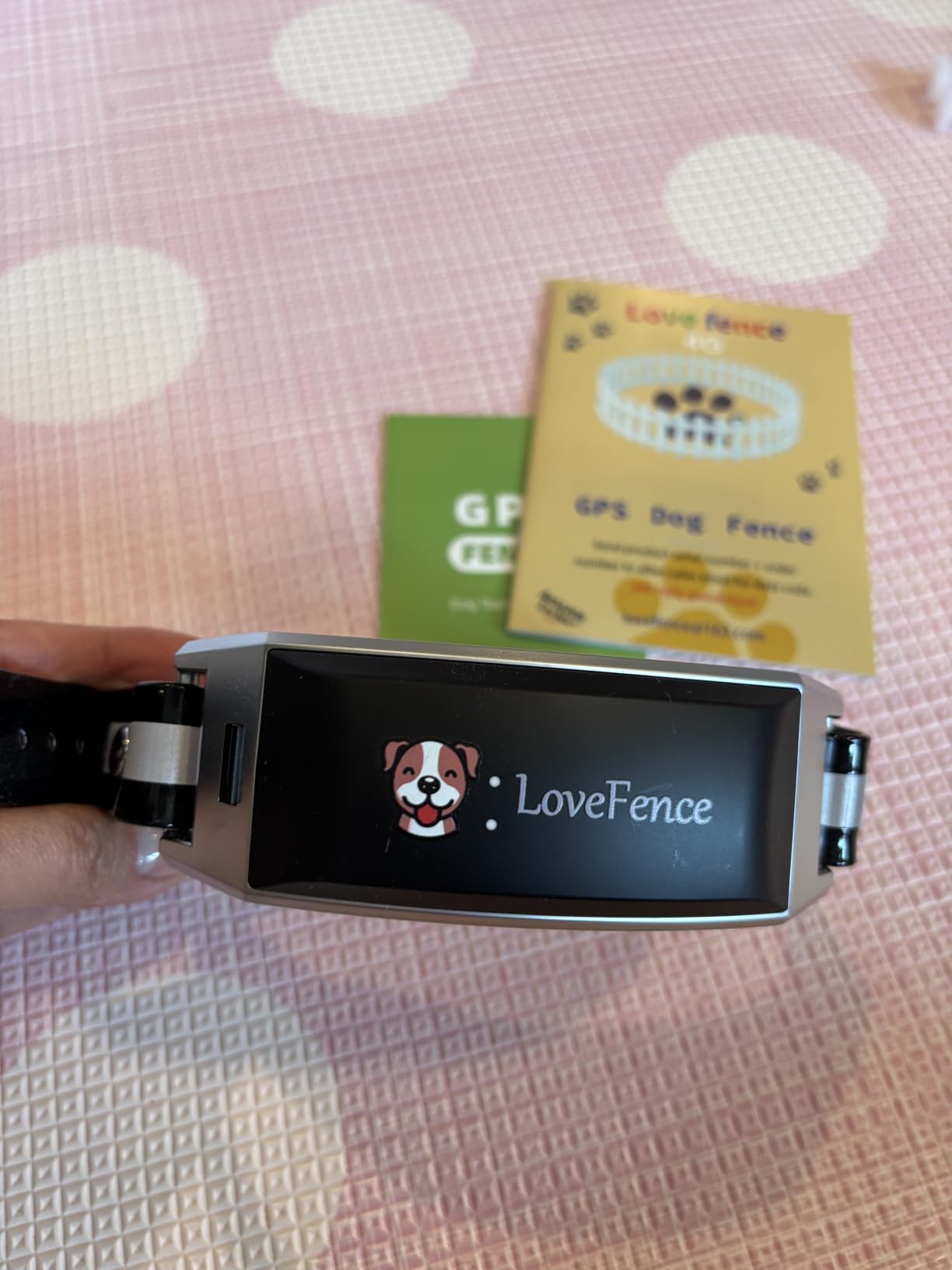 GPS Wireless Dog Fence, No Monthly Fee for Medium & Large Dogs | Custom GPS boundary, waterproof rechargeable collar, suitable for backyard, outdoor camping and farm activities customer photo 1